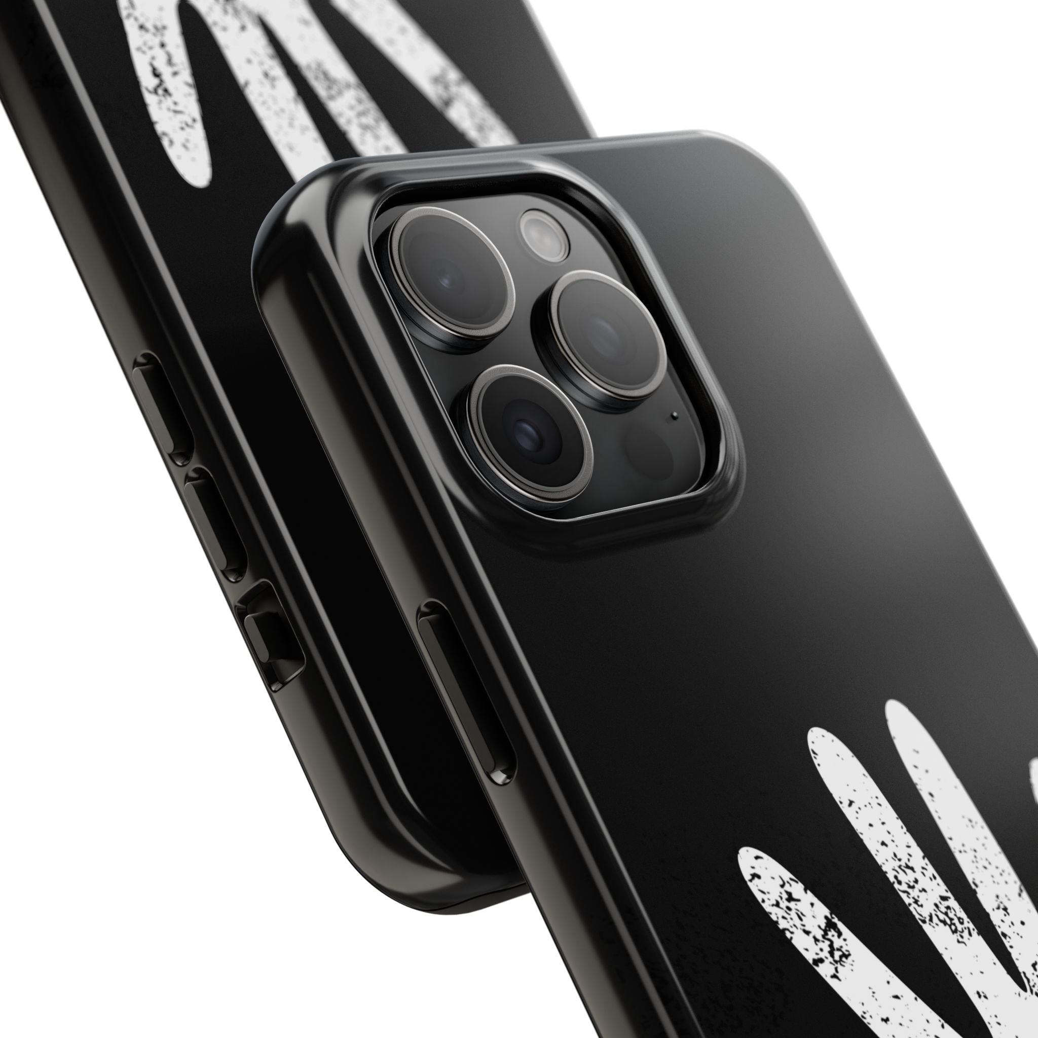 Phone Case — “Don’t Touch Me” Black Protective Tough Case