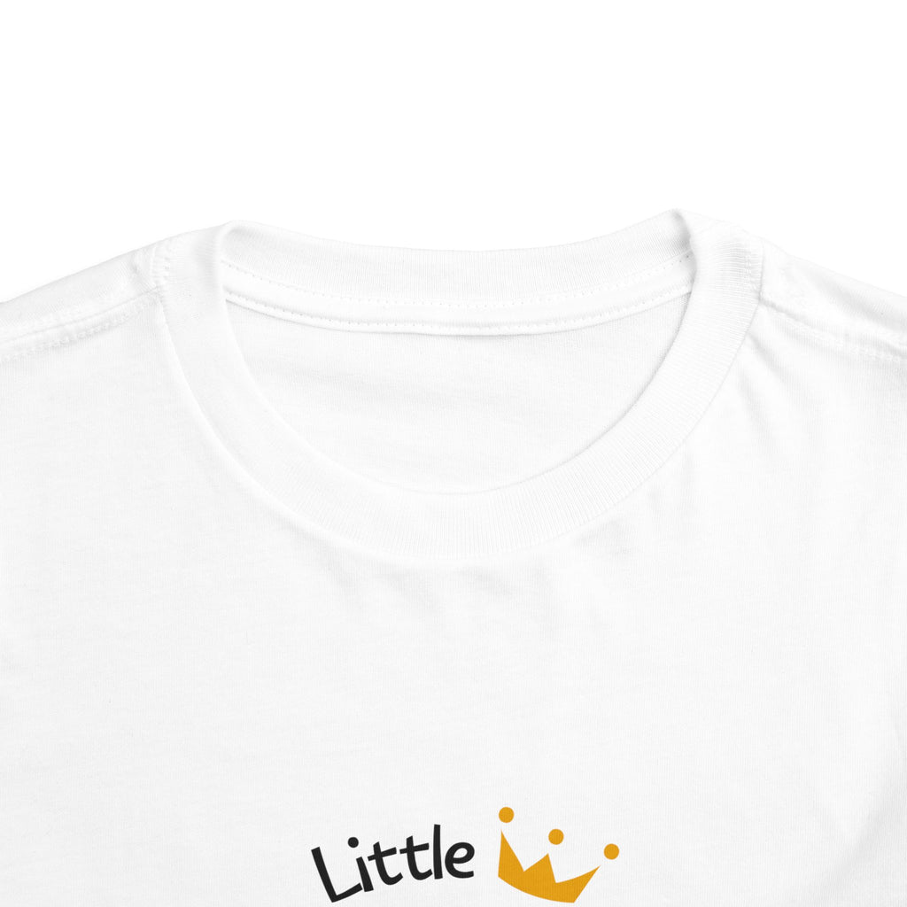 Toddler Tee — "Little King" Lion Graphic