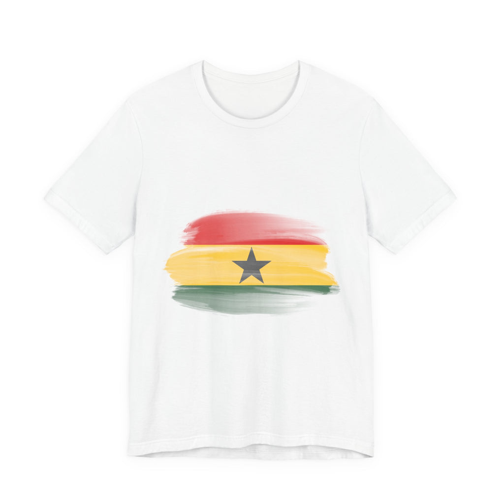 Ghana Flag Soccer T-Shirt — Retro Ghana Football Tee