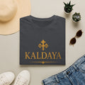 KALDAYA Gold Logo T‑Shirt — Elegant Faith & Heritage Tee