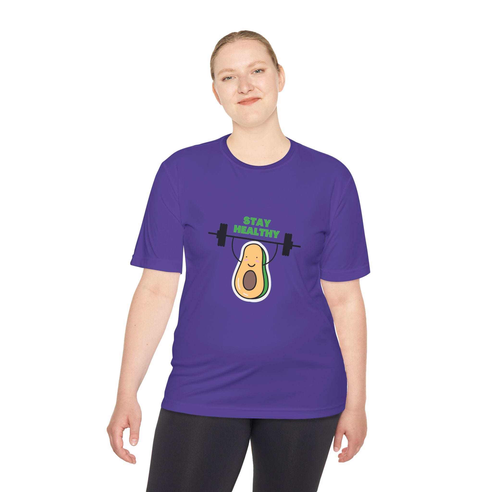 Stay Healthy Avocado Weightlifting Tee