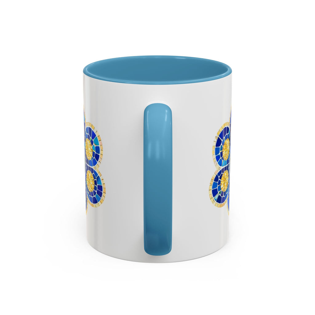 Evil Eye Hamsa Accent Coffee Mug