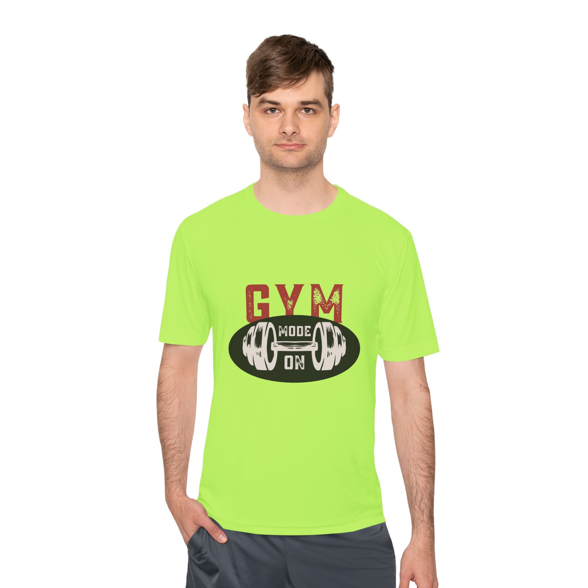 Gym Mode On Moisture-Wicking Tee