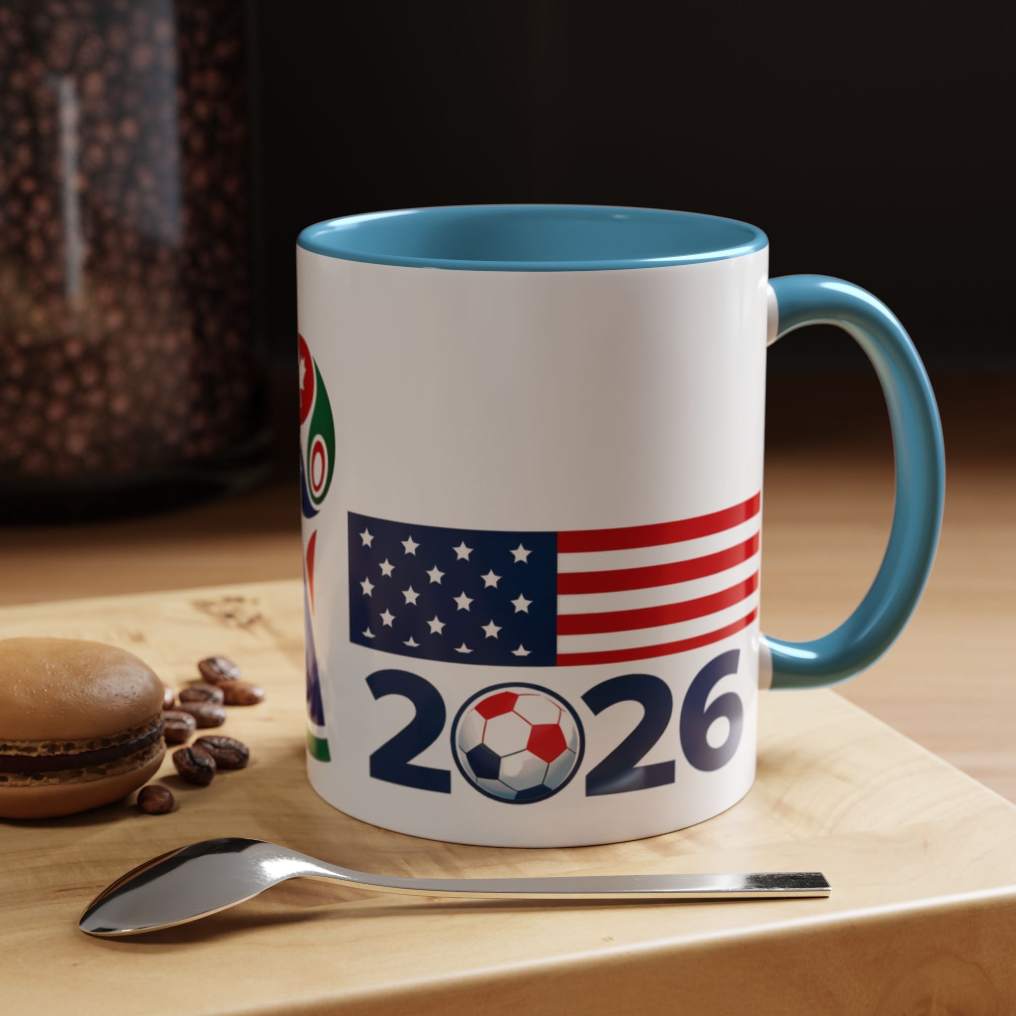 2026 cup USA+Canada Soccer Coffee Mug — 11/15oz Accent