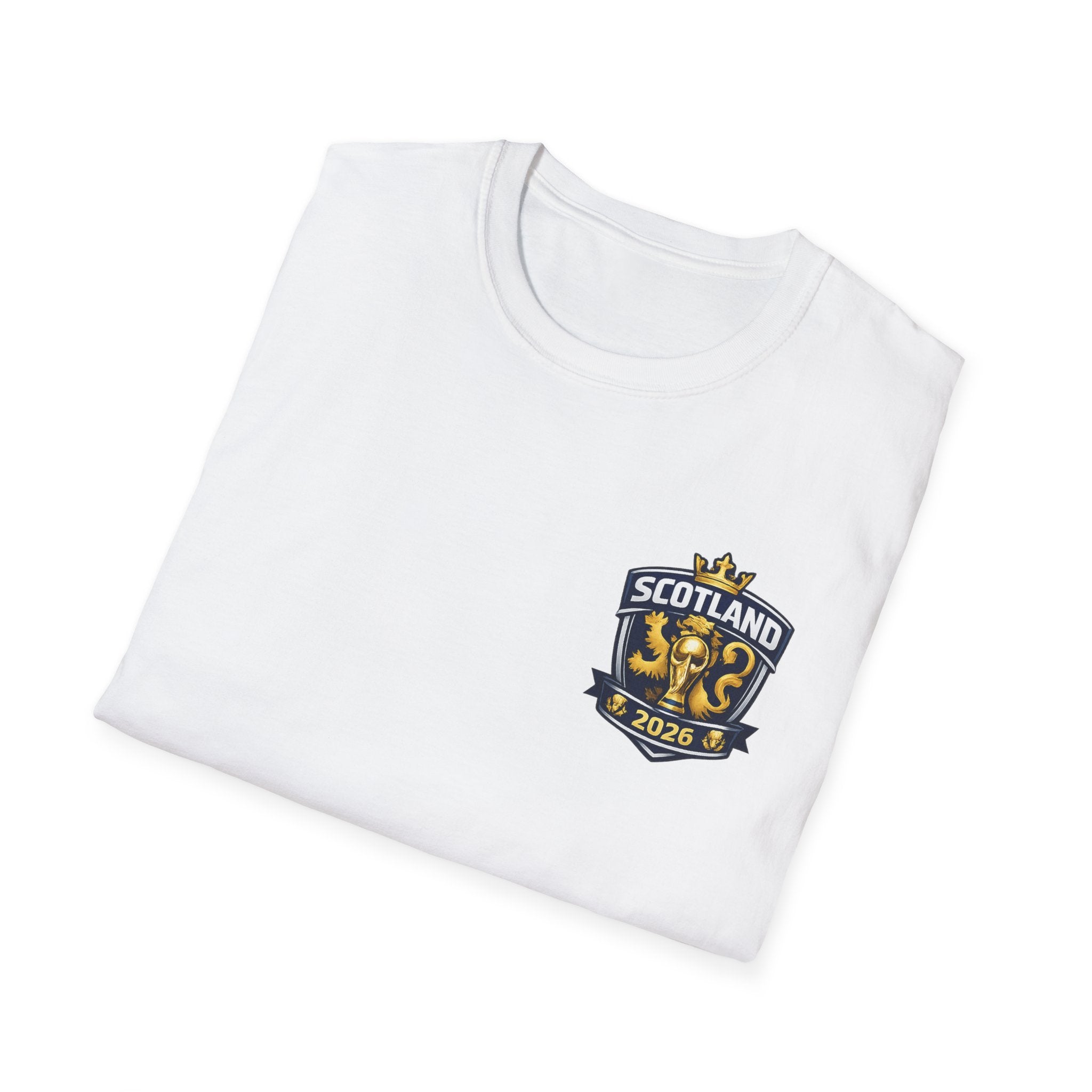 Scotland Map T-Shirt with Saltire Crest – Scottish Pride Tee