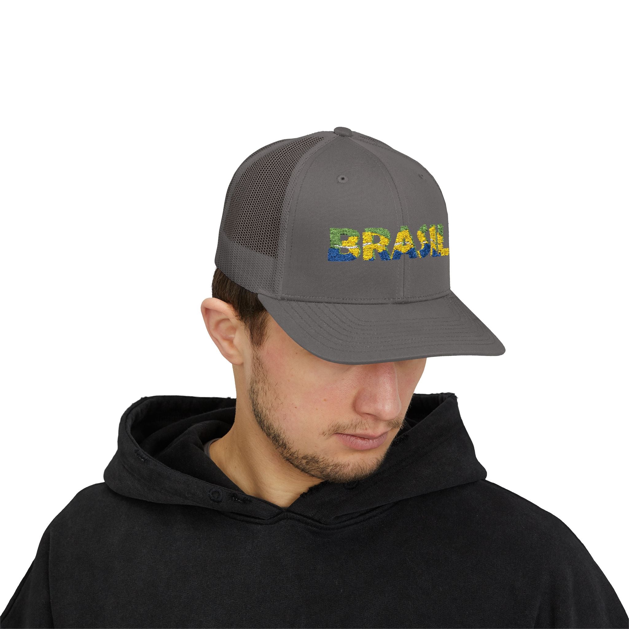 Brazil Floral Trucker Cap