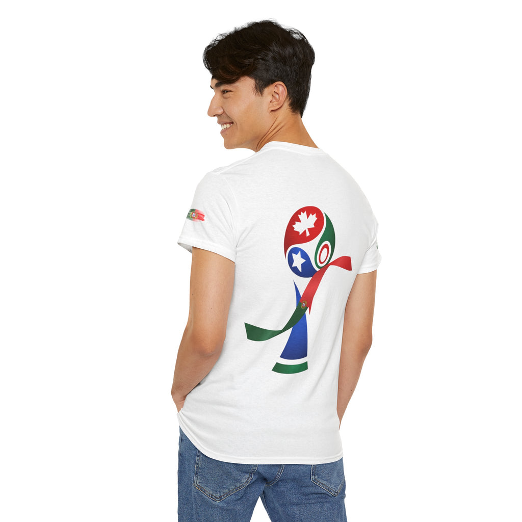 Portugal 2026 Soccer T-Shirt — Cup Style Football Jersey Design