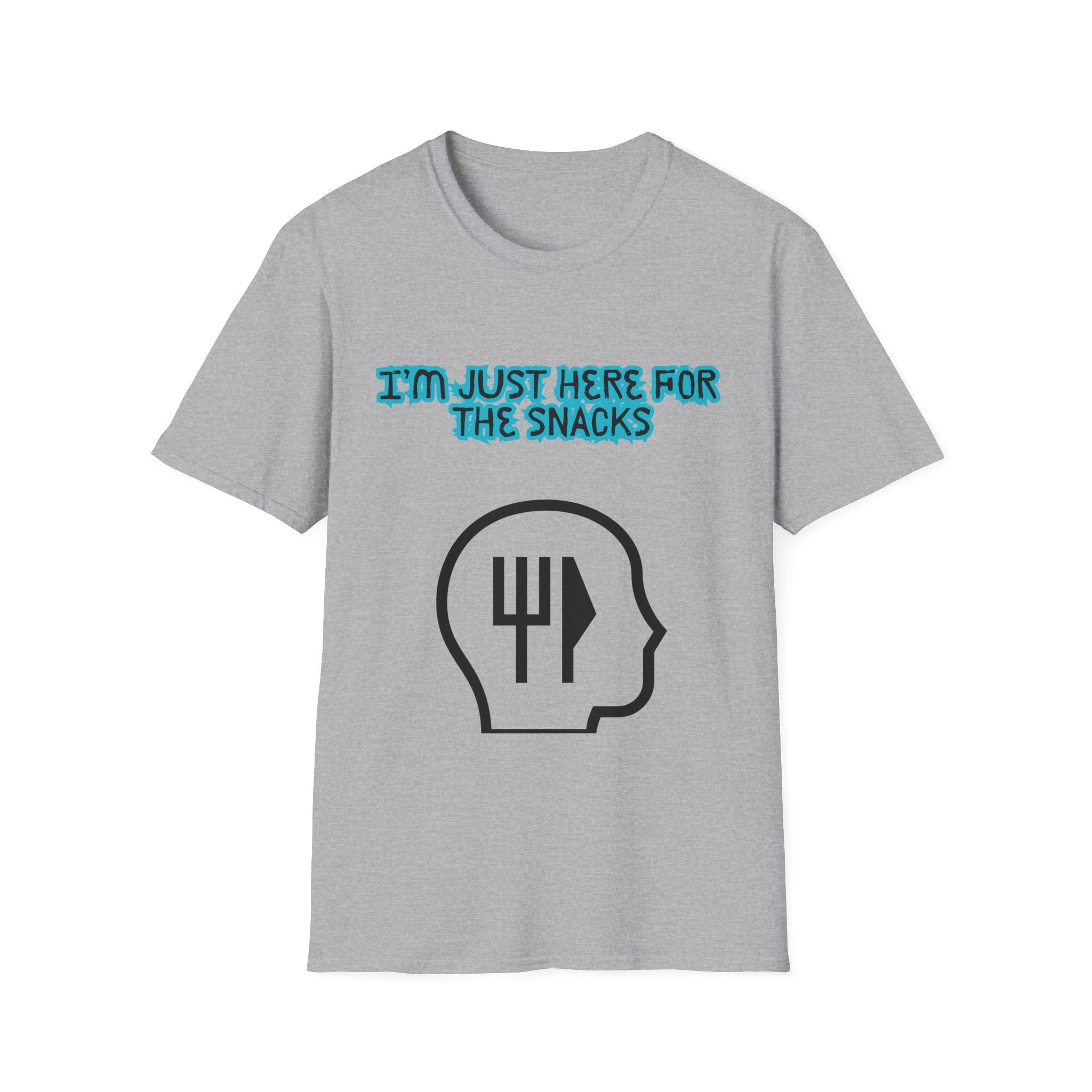 I’m Just Here for the Snacks Unisex Softstyle T-Shirt