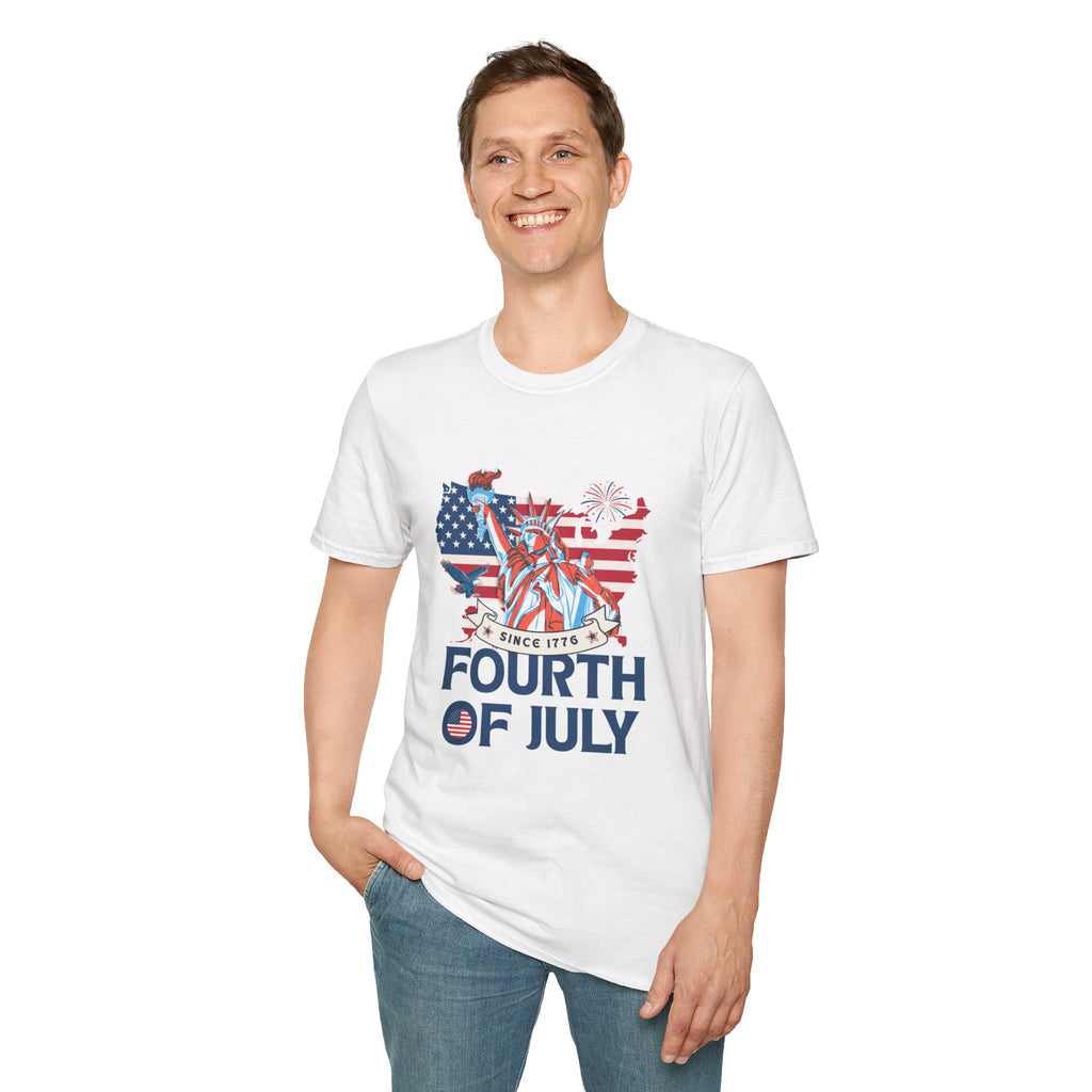 Fourth of July USA Flag T-Shirt