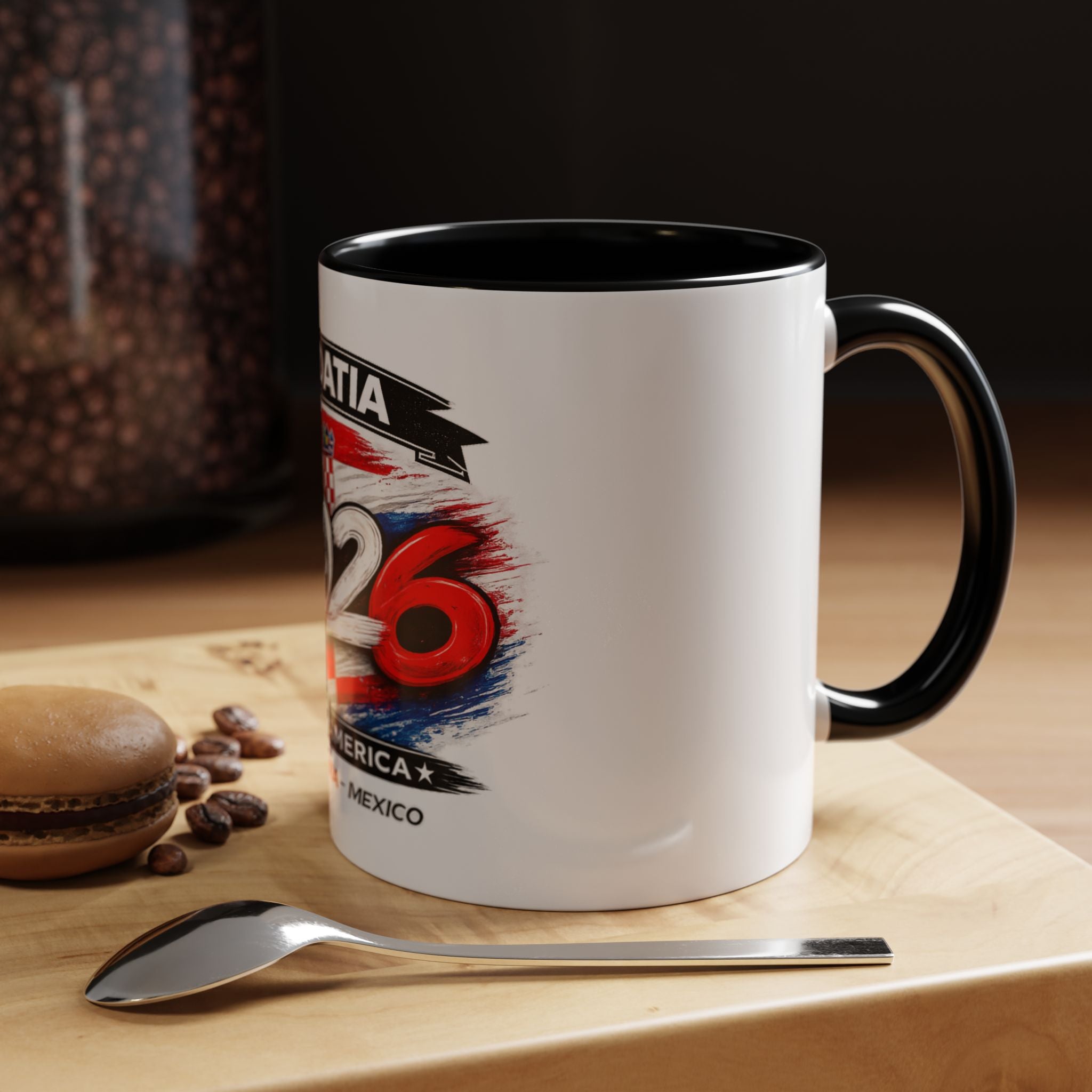Croatia 2026 Soccer Mug — North America Cup Supporter Coffee Cup