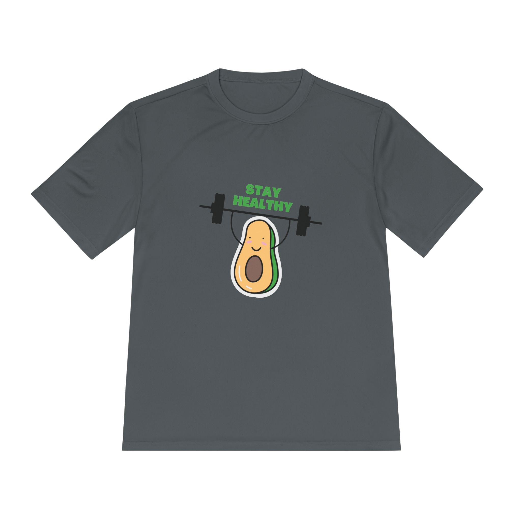 Stay Healthy Avocado Weightlifting Tee