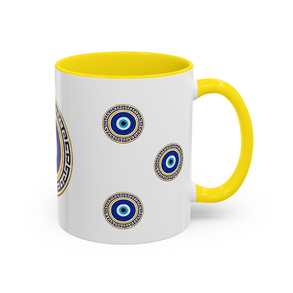 Evil Eye Accent Coffee Mug