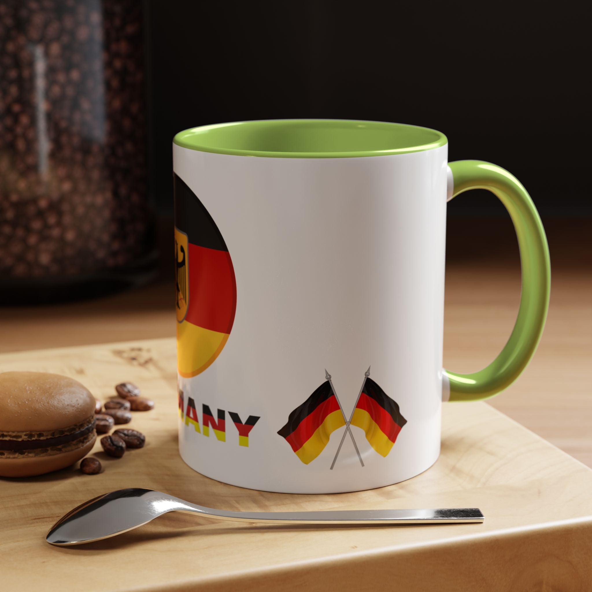 Germany Flag Coffee Mug — German Pride Accent Mug (11/15oz)