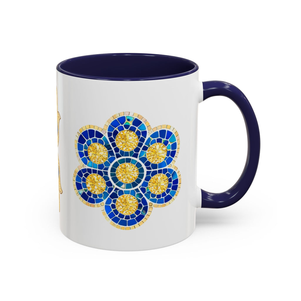 Evil Eye Hamsa Accent Coffee Mug