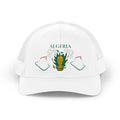 Algeria Trucker Hat — Vintage Palm Crest Snapback Cap