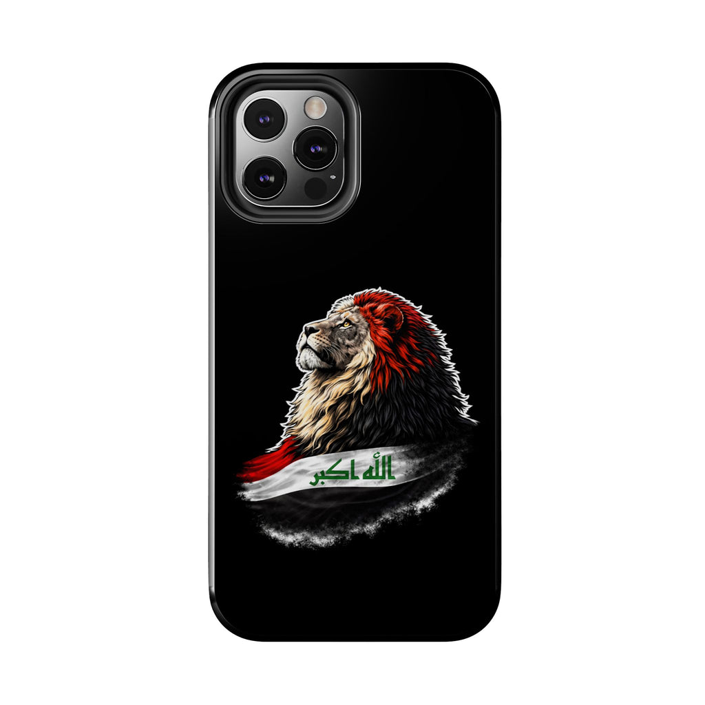 Iraq Lion Tough Phone Case — Protective iPhone Case with Iraqi Flag Design