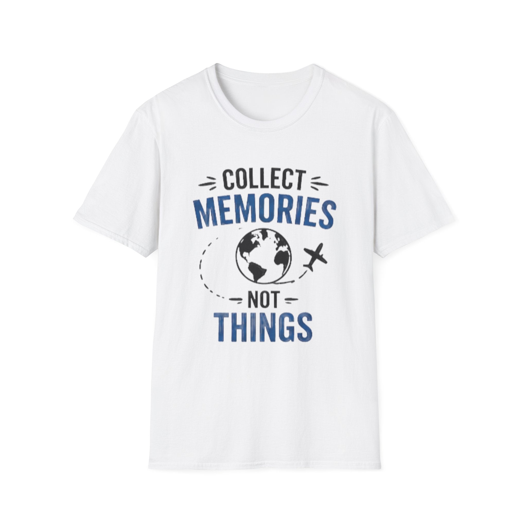 Collect Memories Not Things Unisex T-Shirt – Travel Graphic Tee