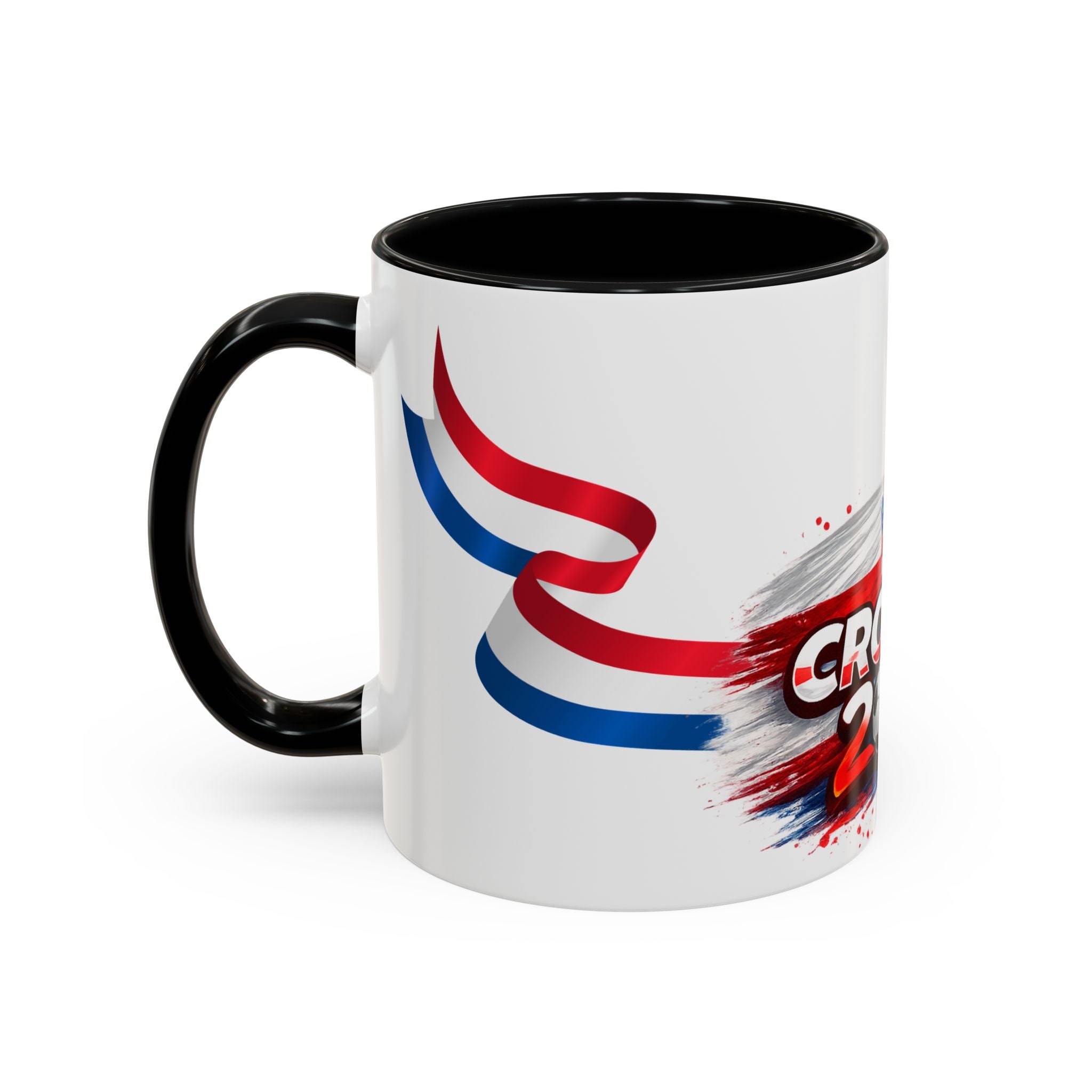 Croatia 2026 Soccer Mug – Croatia Flag Football Fan Coffee Cup (11/15oz)