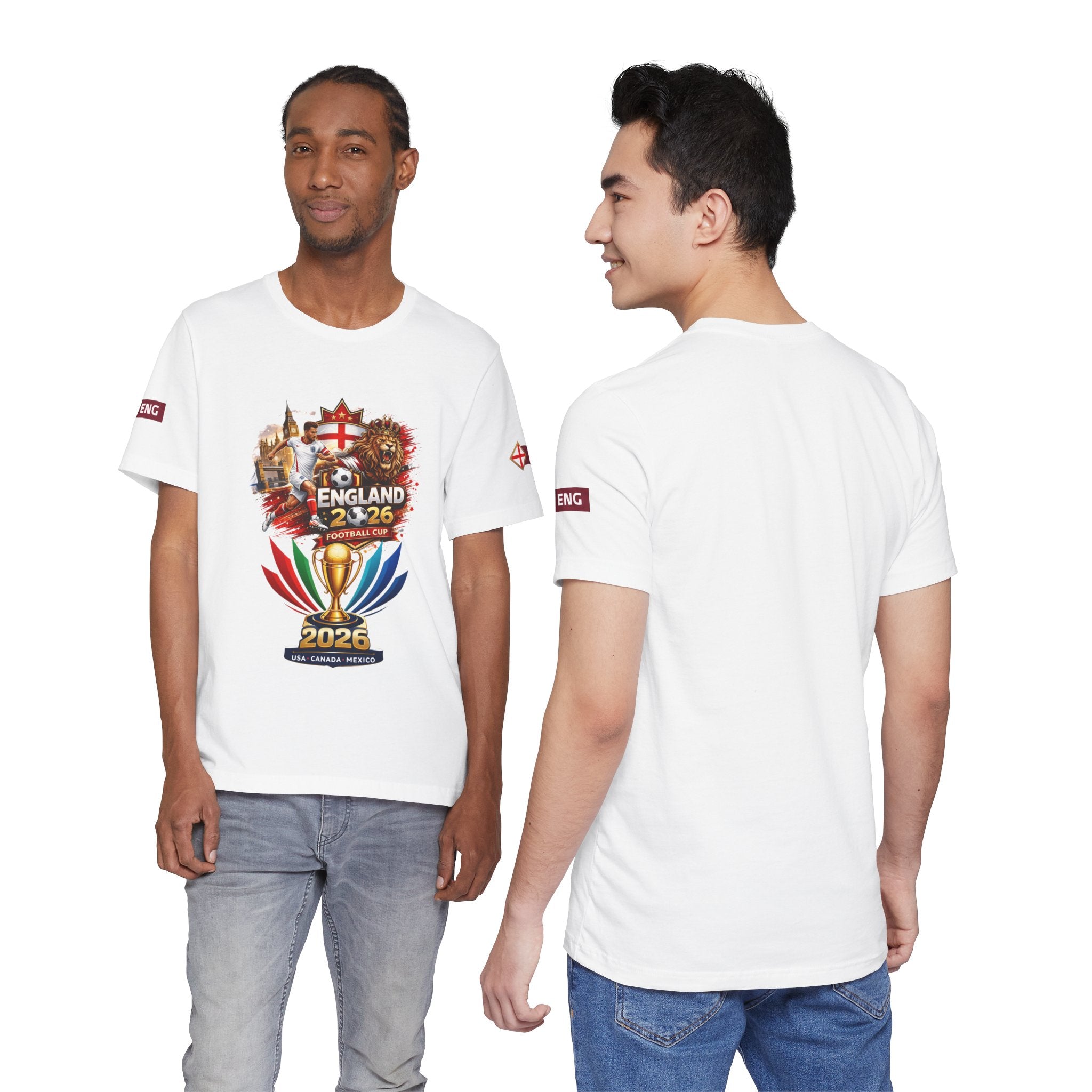England 2026 Football Cup T-Shirt – Cup Pride Tee