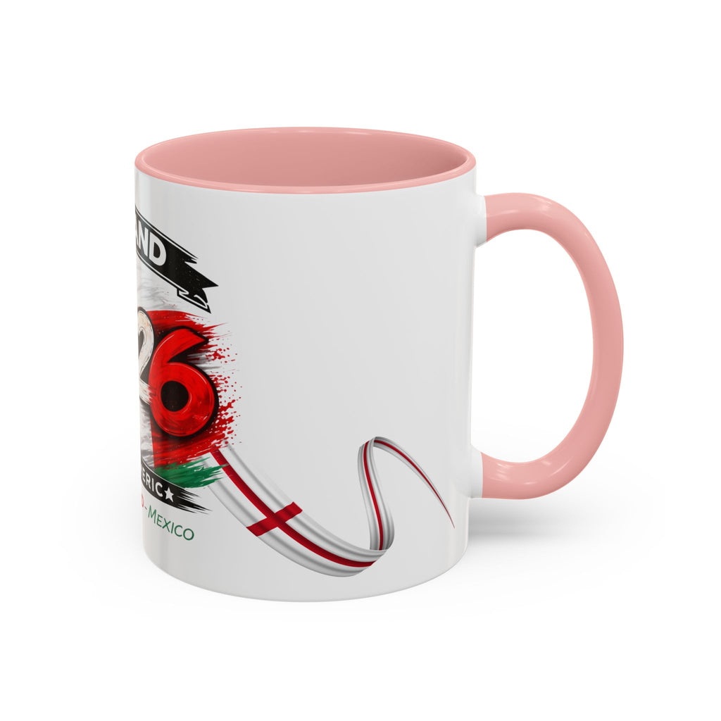 England 2026 Soccer  Cup Mug – North America (USA • England • Mexico)