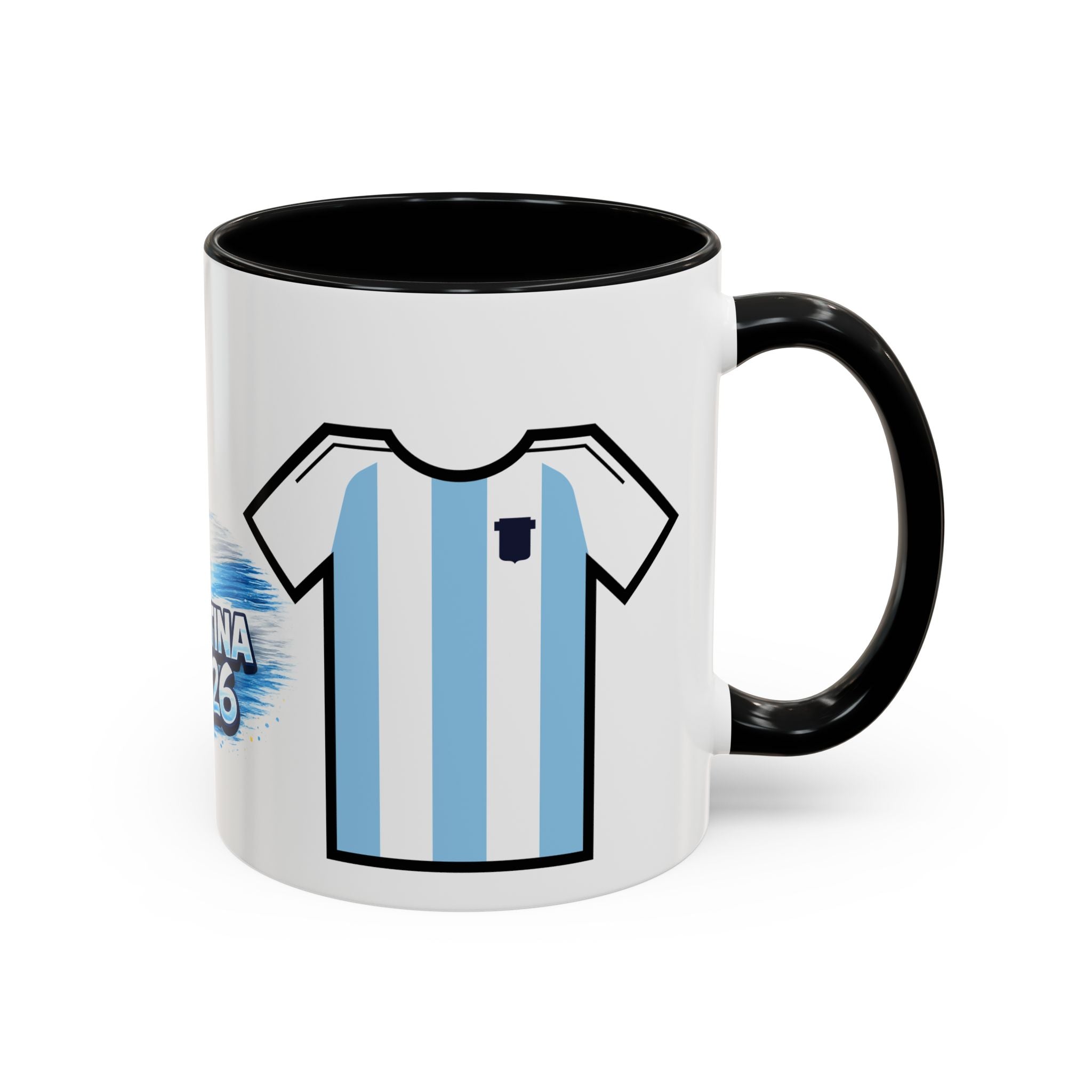 Argentina 2026 Soccer Mug – Blue/White Jersey Coffee Cup
