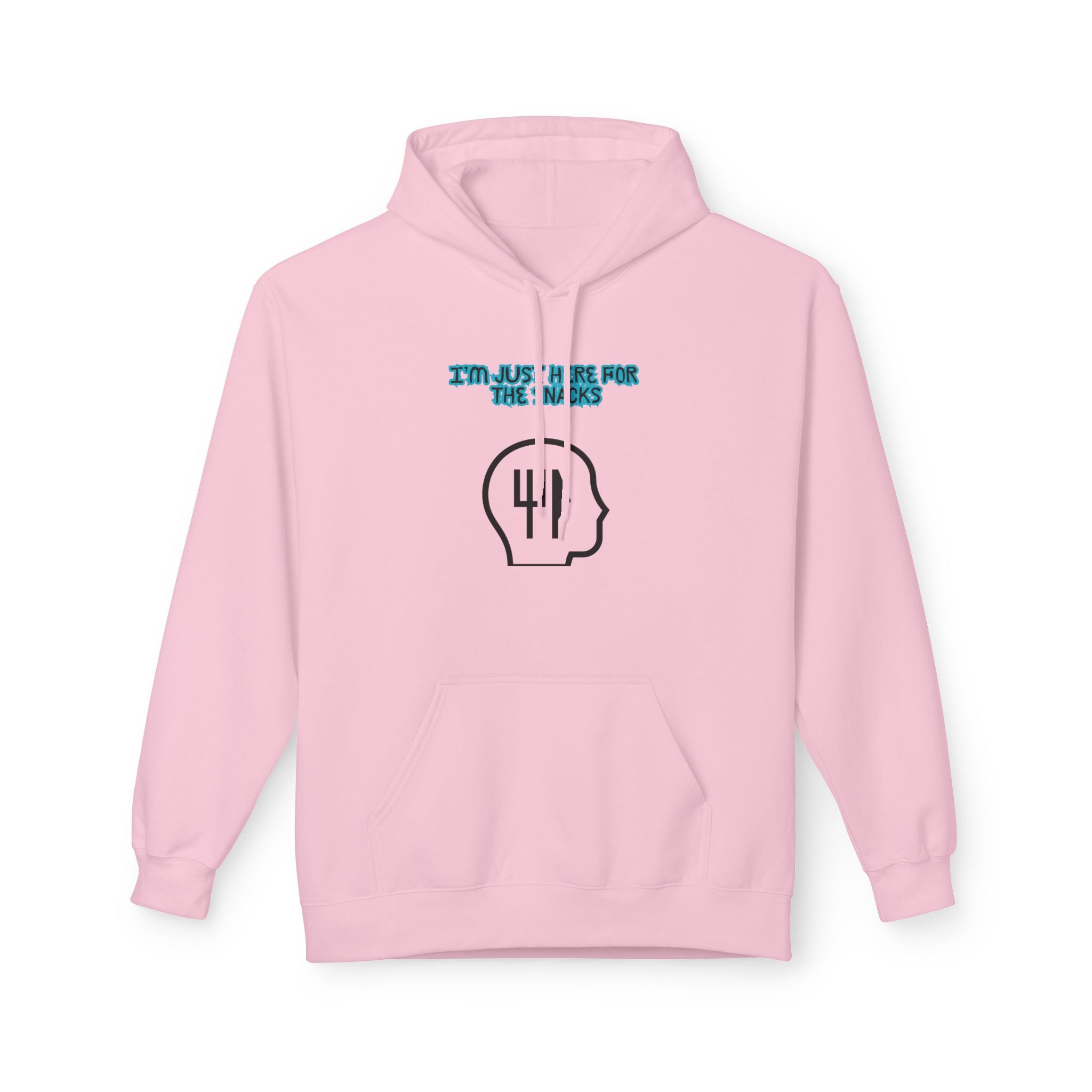 I’m Just Here for the Snacks Unisex Midweight Softstyle Fleece Hoodie
