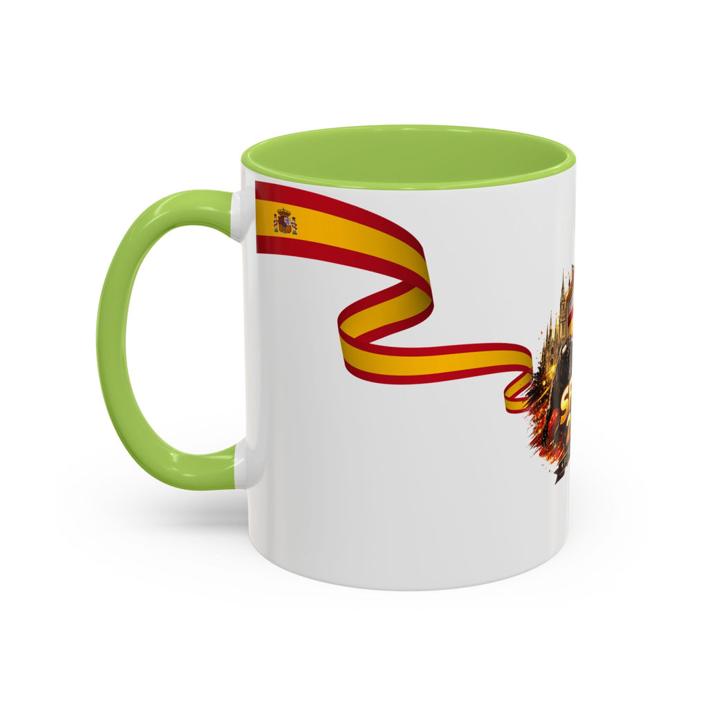 Spain 2026 Soccer Mug – Spain Futbol Fuerte Accent Coffee Cup (11/15oz)