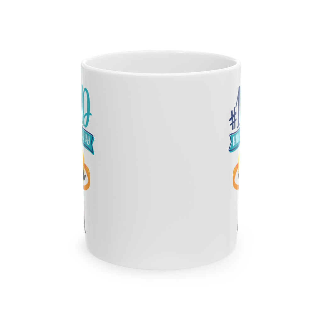 #1 Dad Coffee Mug – Funny Father’s Day Ceramic Mug (11oz)