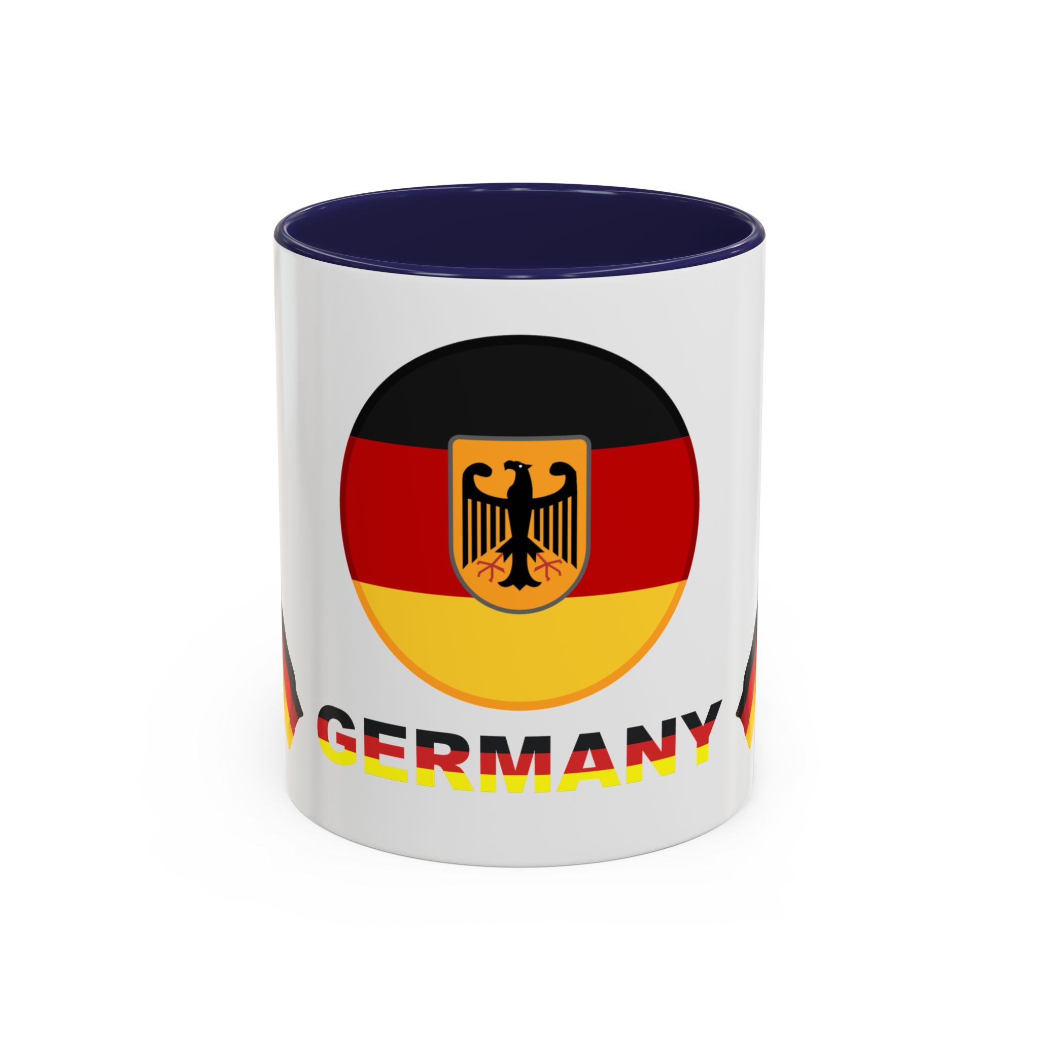 Germany Flag Coffee Mug — German Pride Accent Mug (11/15oz)