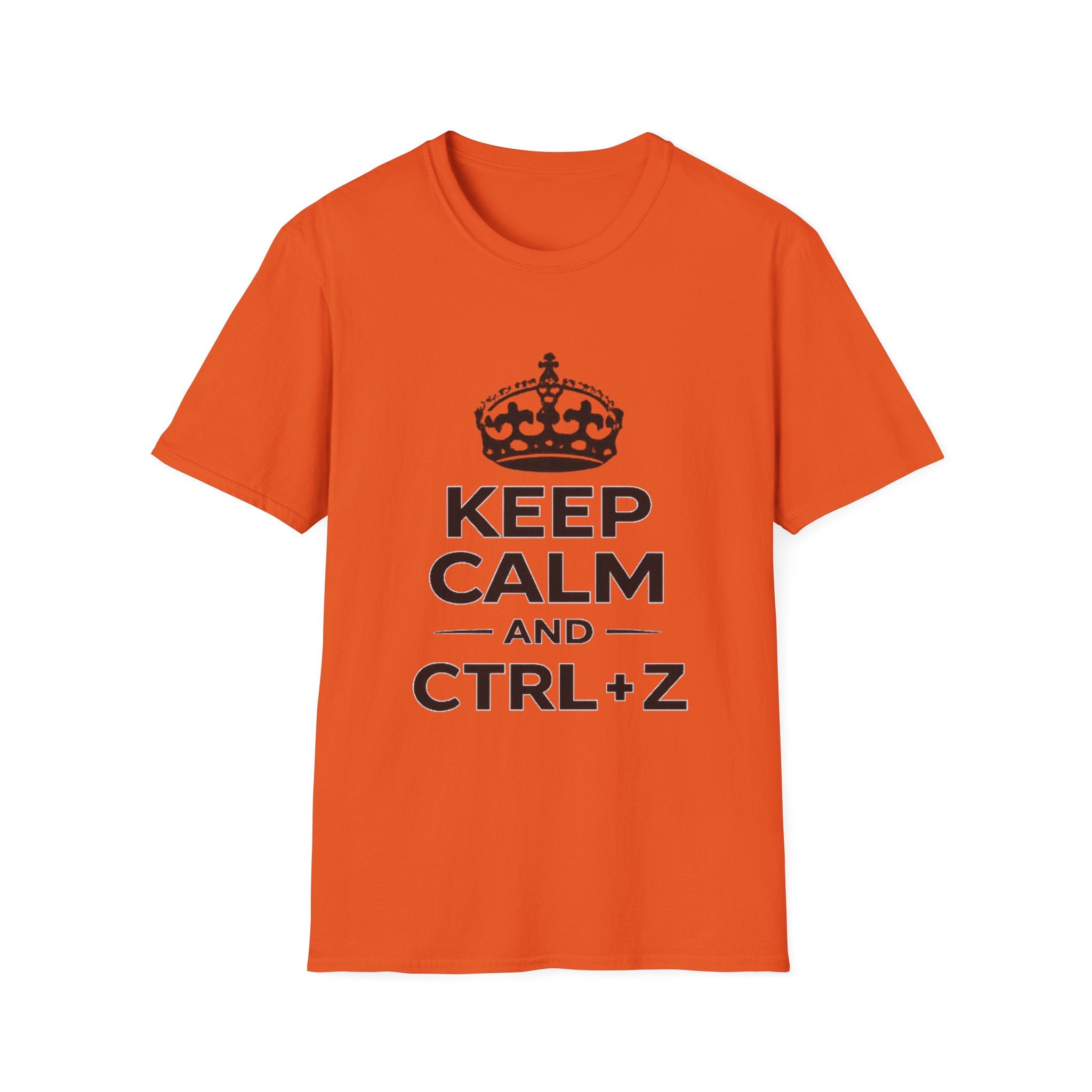 T-Shirt — "Keep Calm and Ctrl+Z" Graphic Tee