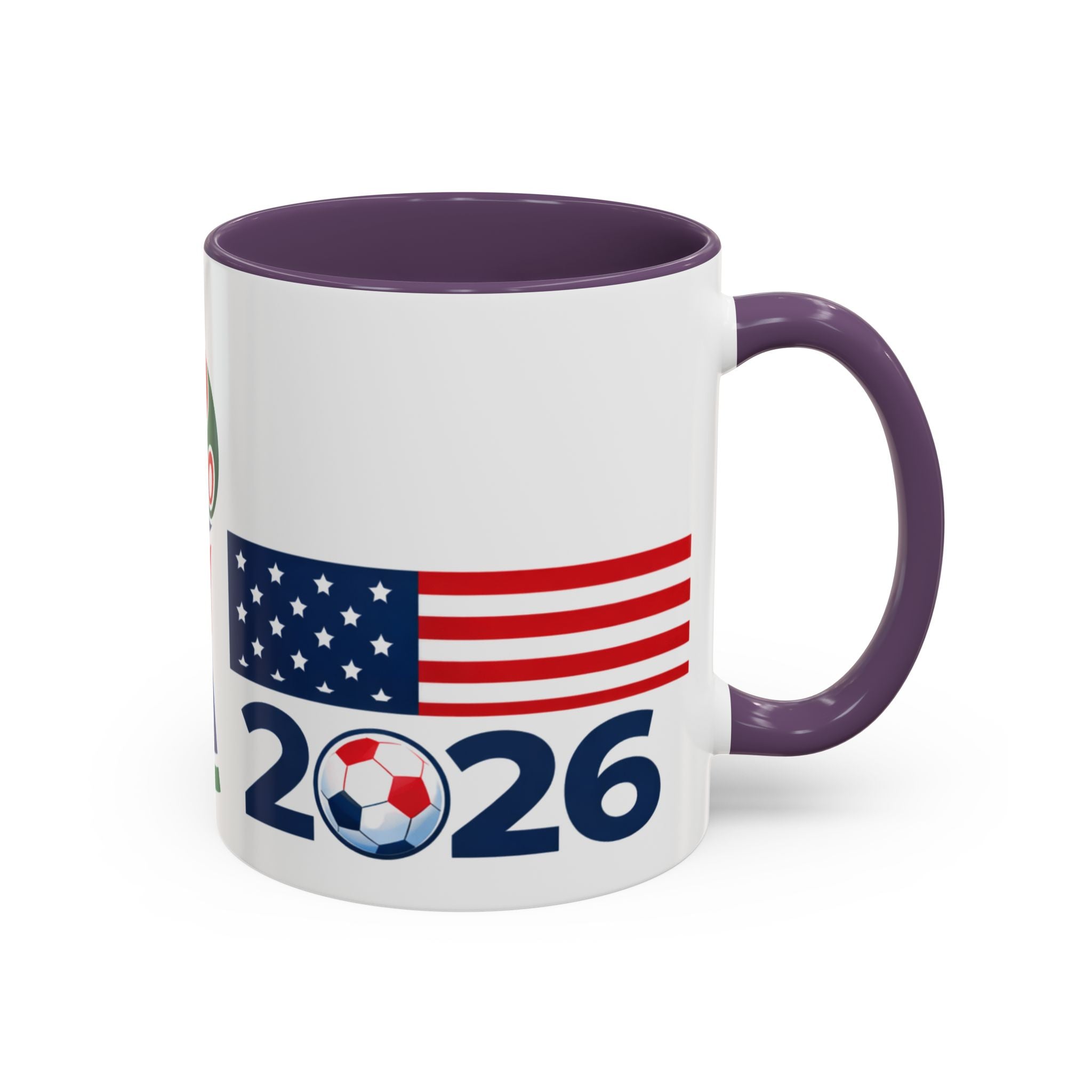 2026 cup USA+Canada Soccer Coffee Mug — 11/15oz Accent