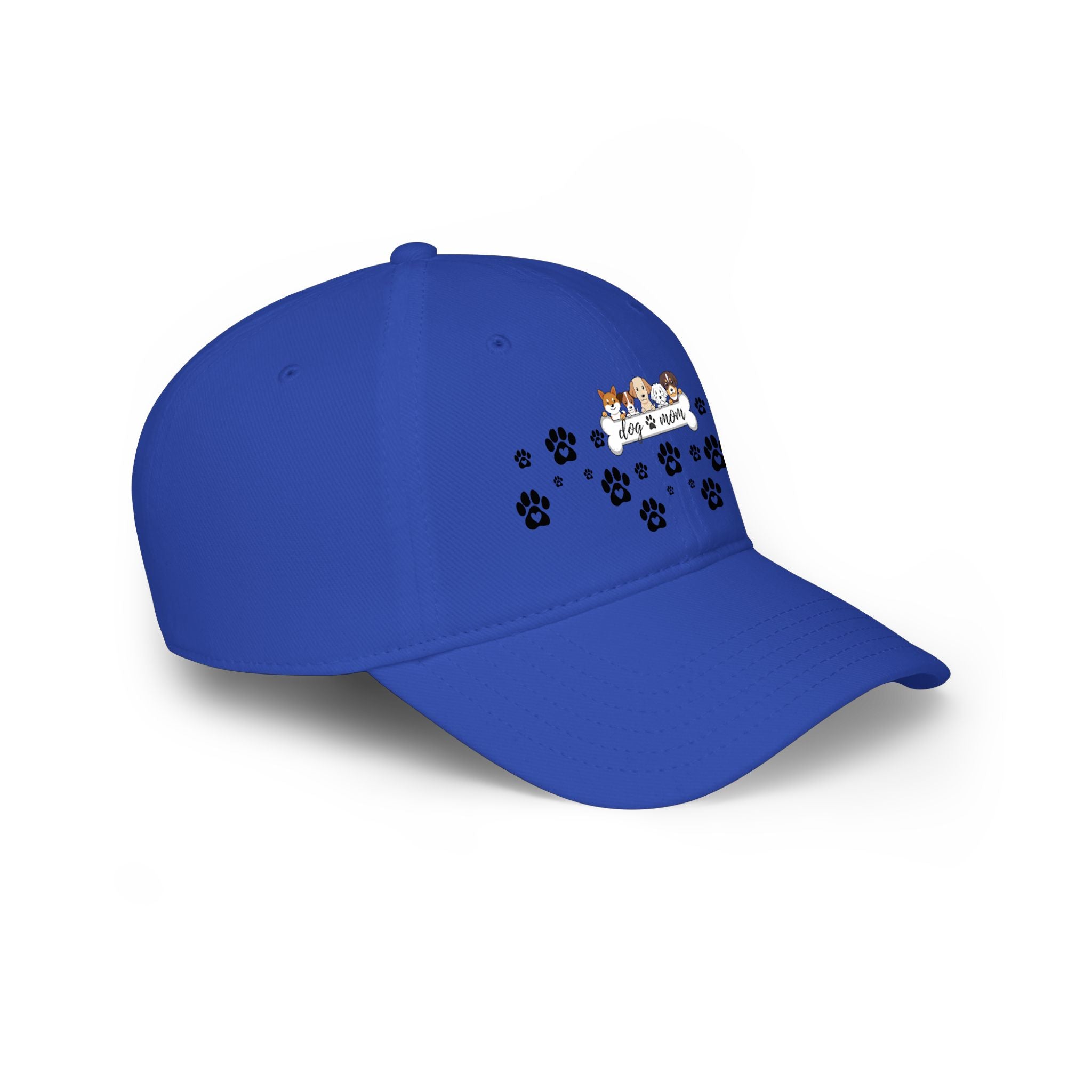 Pet Lover Paw Print Baseball Cap — Cute Dogs & Cats “Paws & Love” Hat