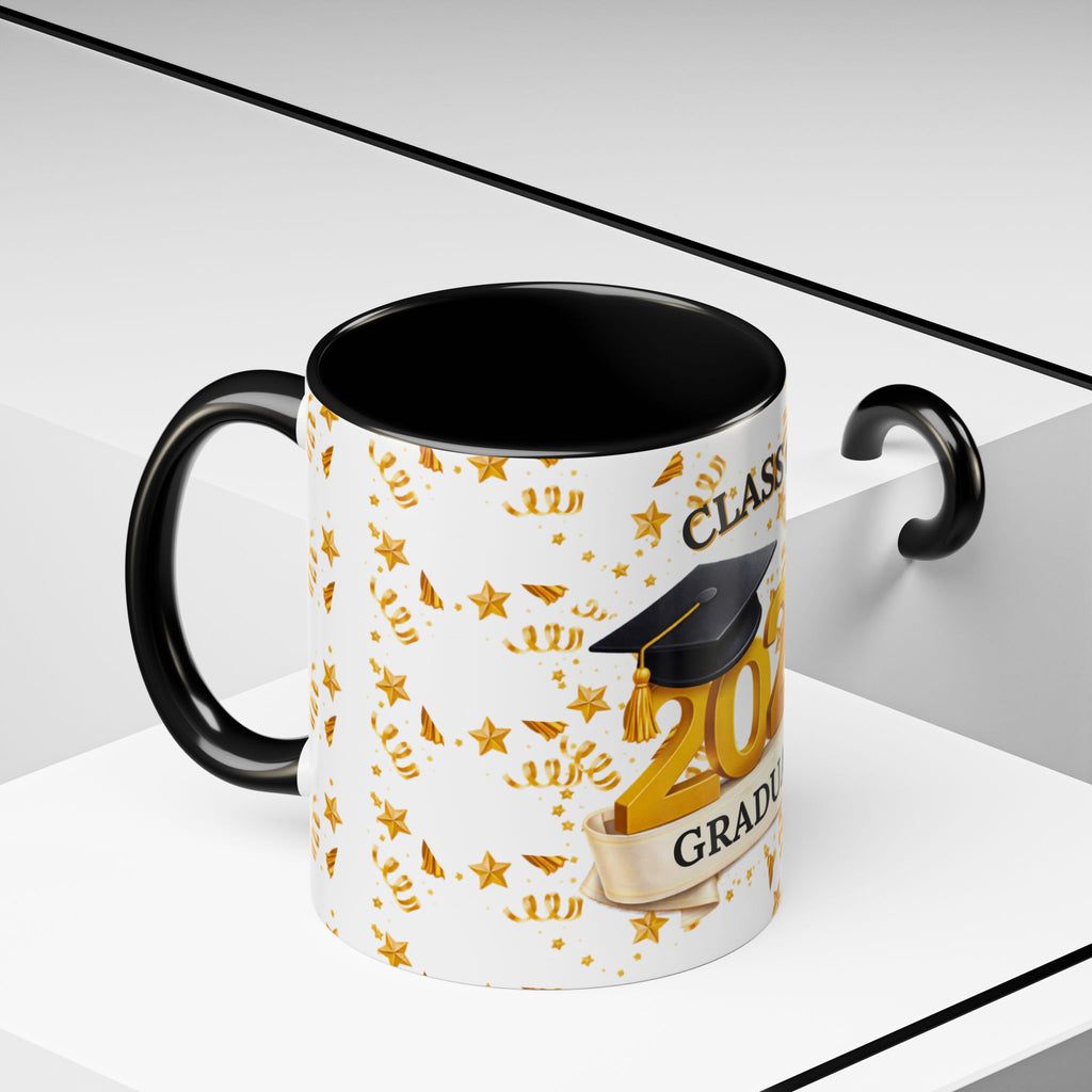 Class of 2026 Graduate Accent Coffee Mug – Black Interior, Graduation Gift