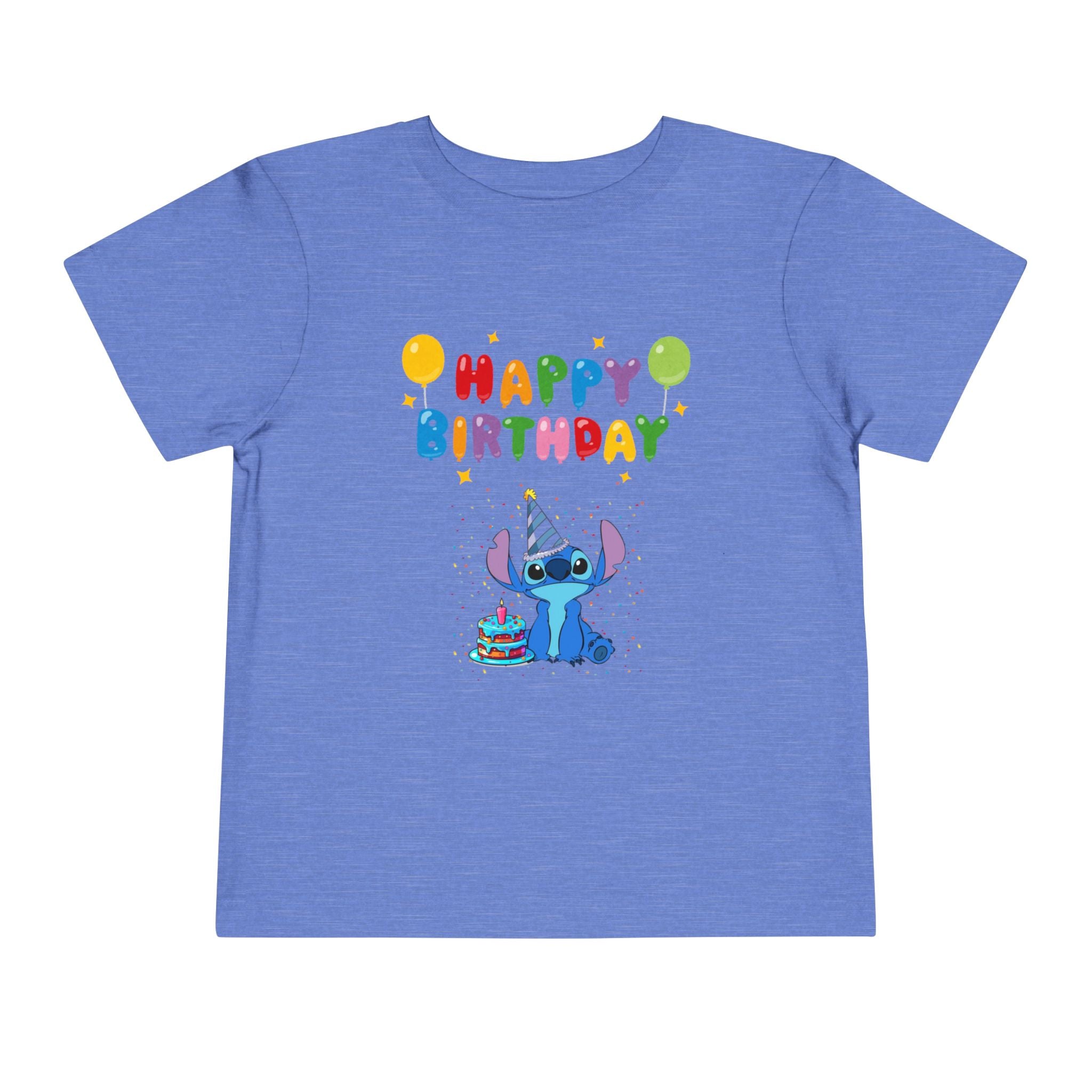 Stiche birthday Toddler Short Sleeve Tee