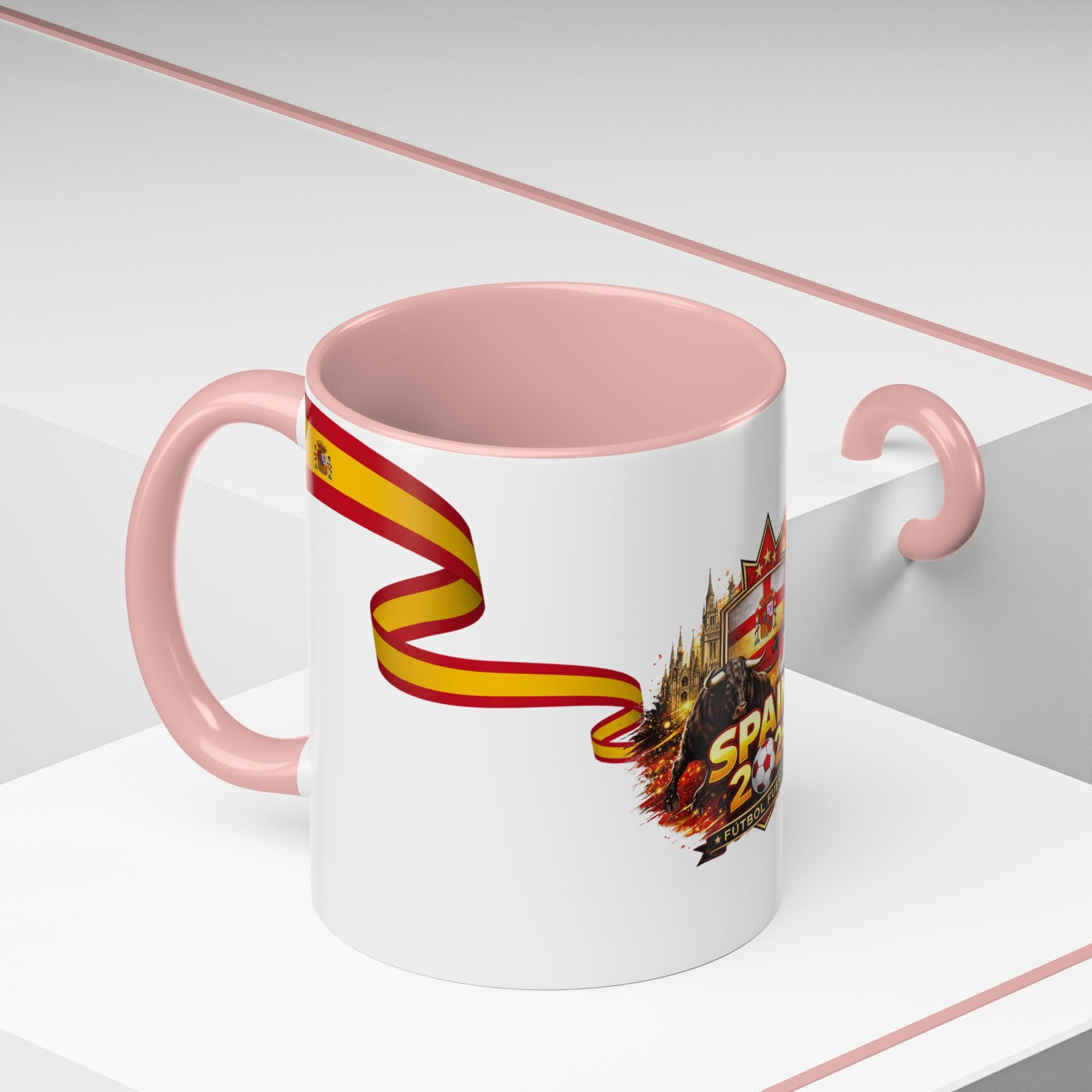 Spain 2026 Soccer Mug – Spain Futbol Fuerte Accent Coffee Cup (11/15oz)