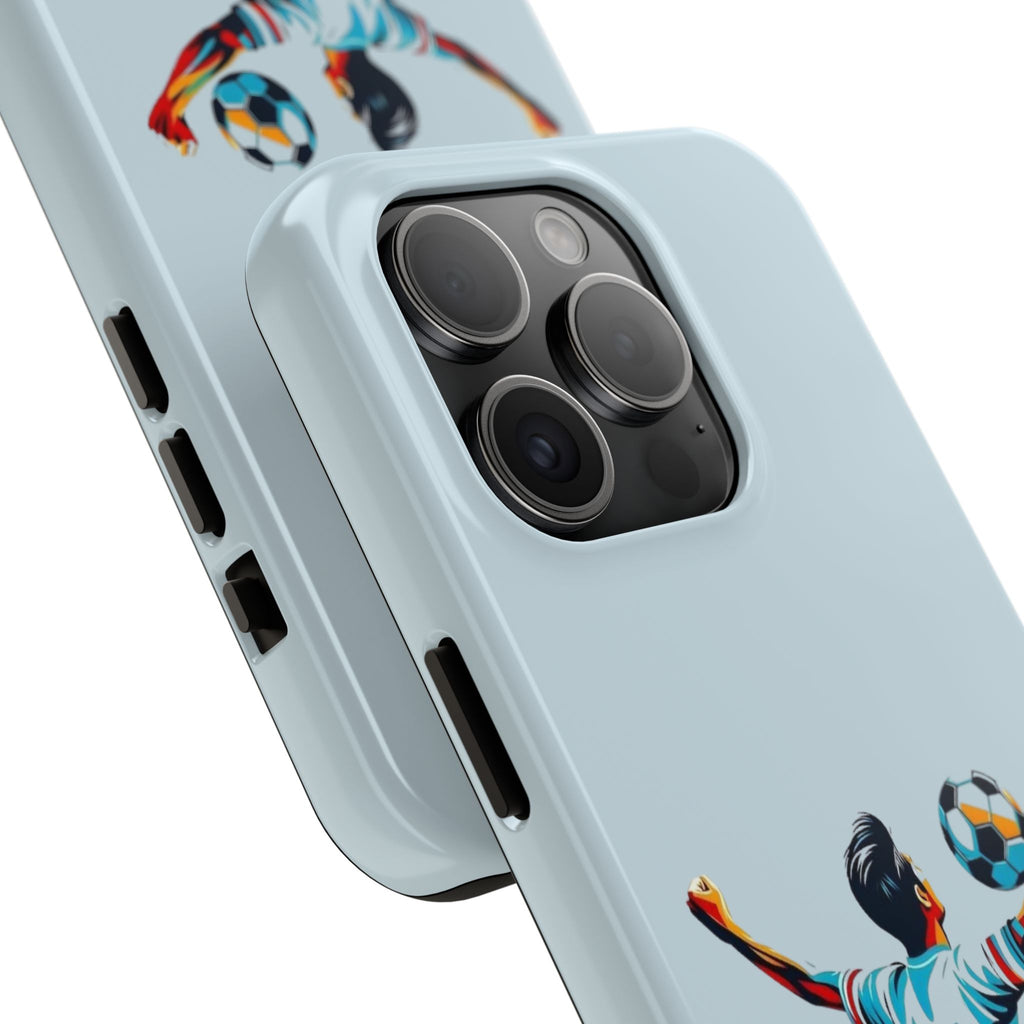 Soccer Celebration Tough Phone Case — Lightweight Protective iPhone Cover