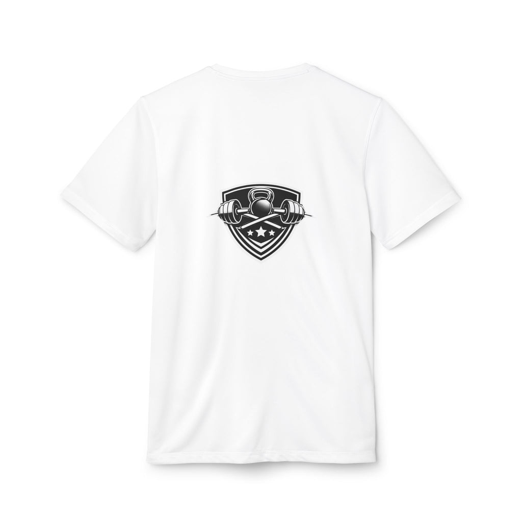 Fitness Graphic T-Shirt — Vintage Bodybuilder Barbell Design