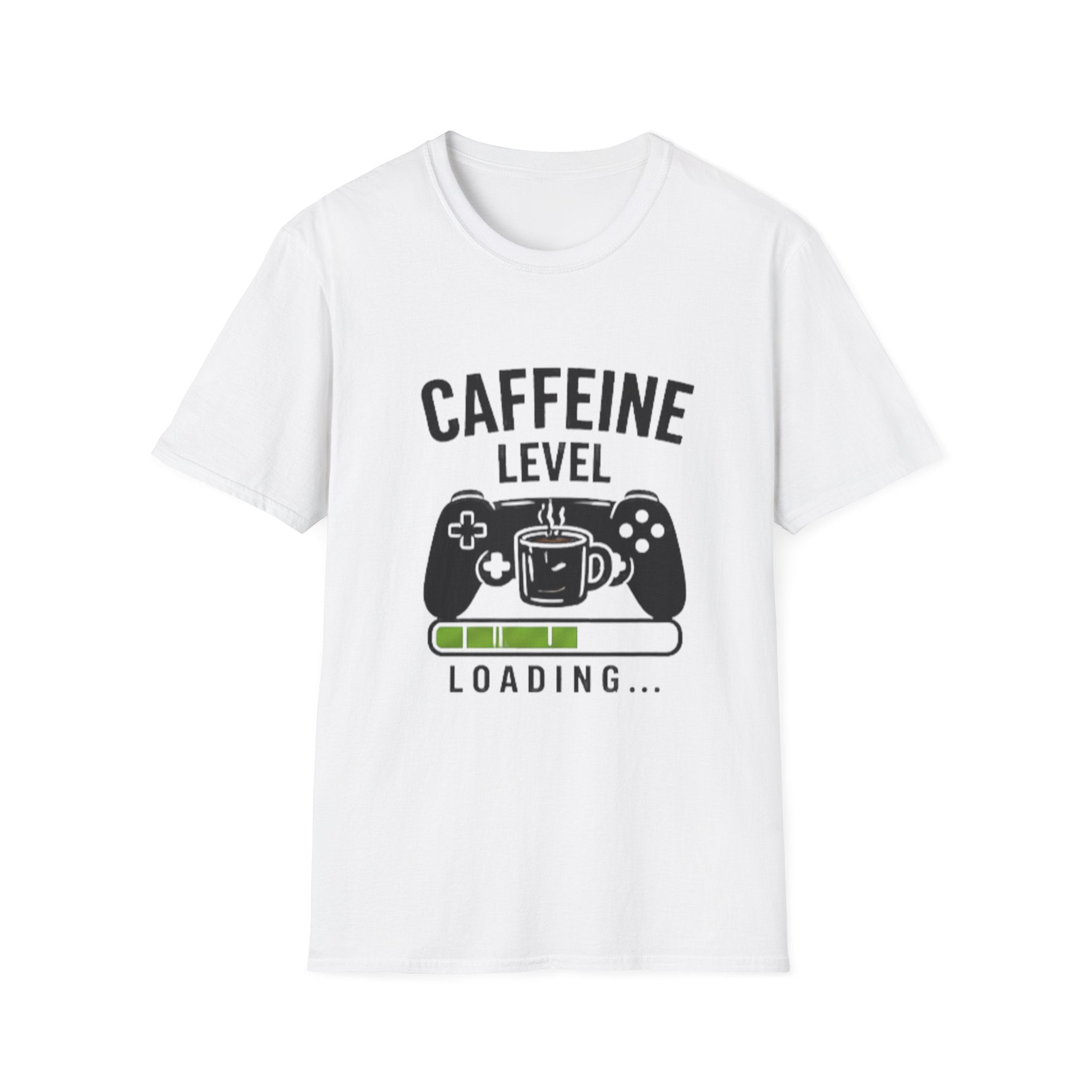Caffeine Level Loading Gamer Unisex  T-Shirt