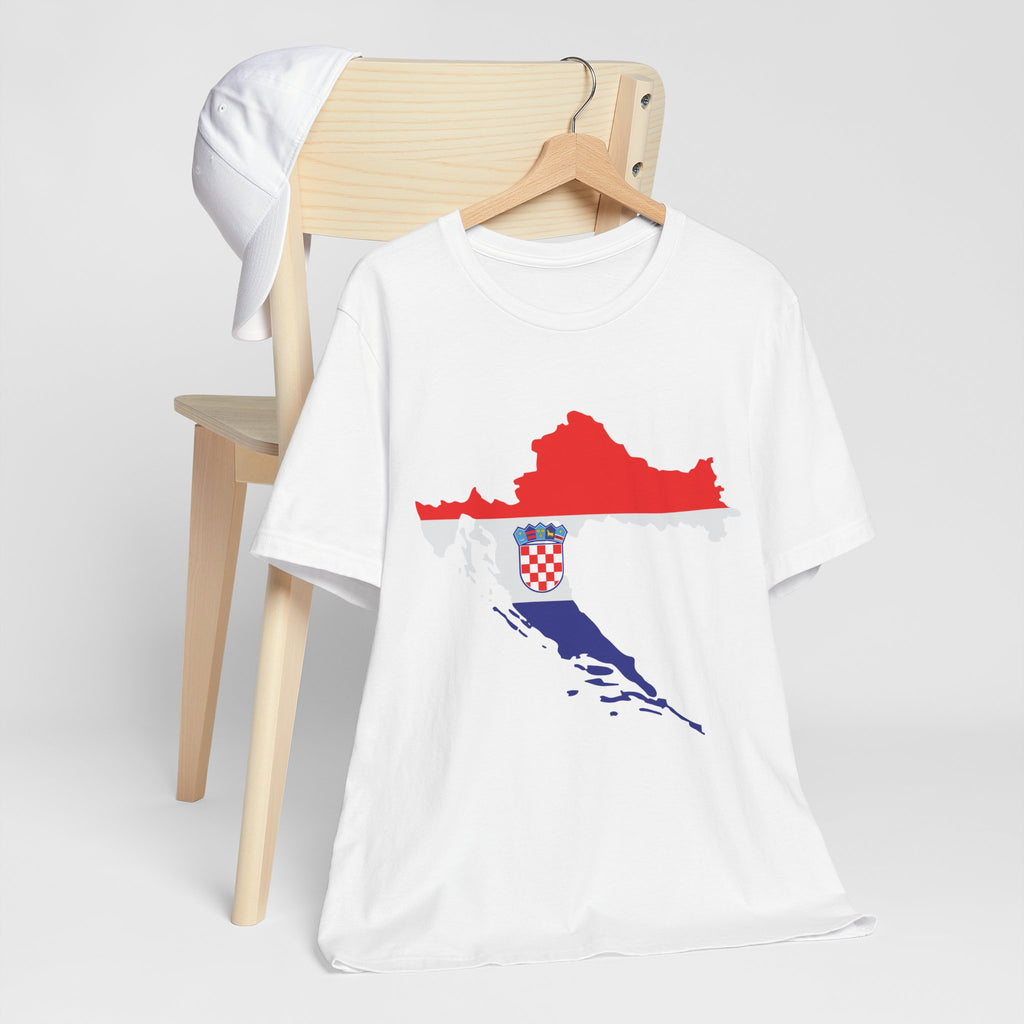 Croatia Map & “Croatia 2026” Soccer Fan T-Shirt