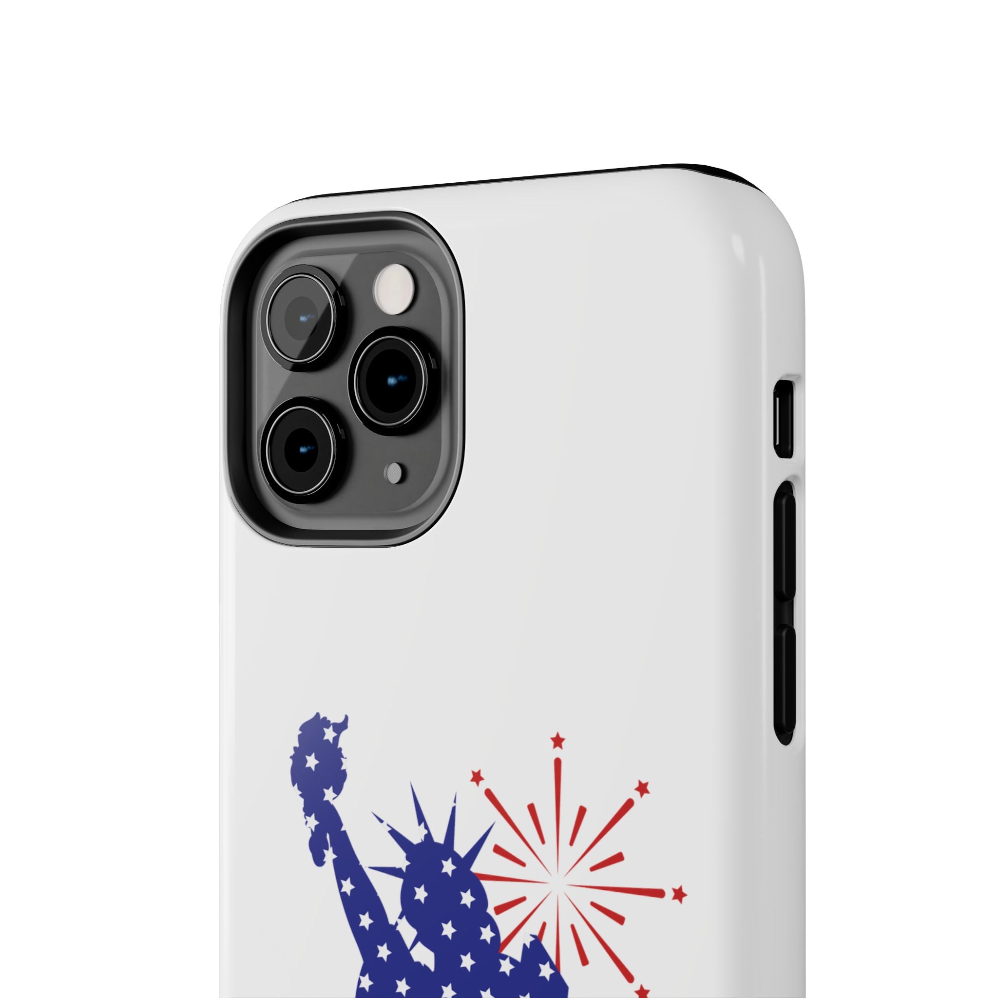 4th of July Tough Phone Case — Statue of Liberty USA Flag Design