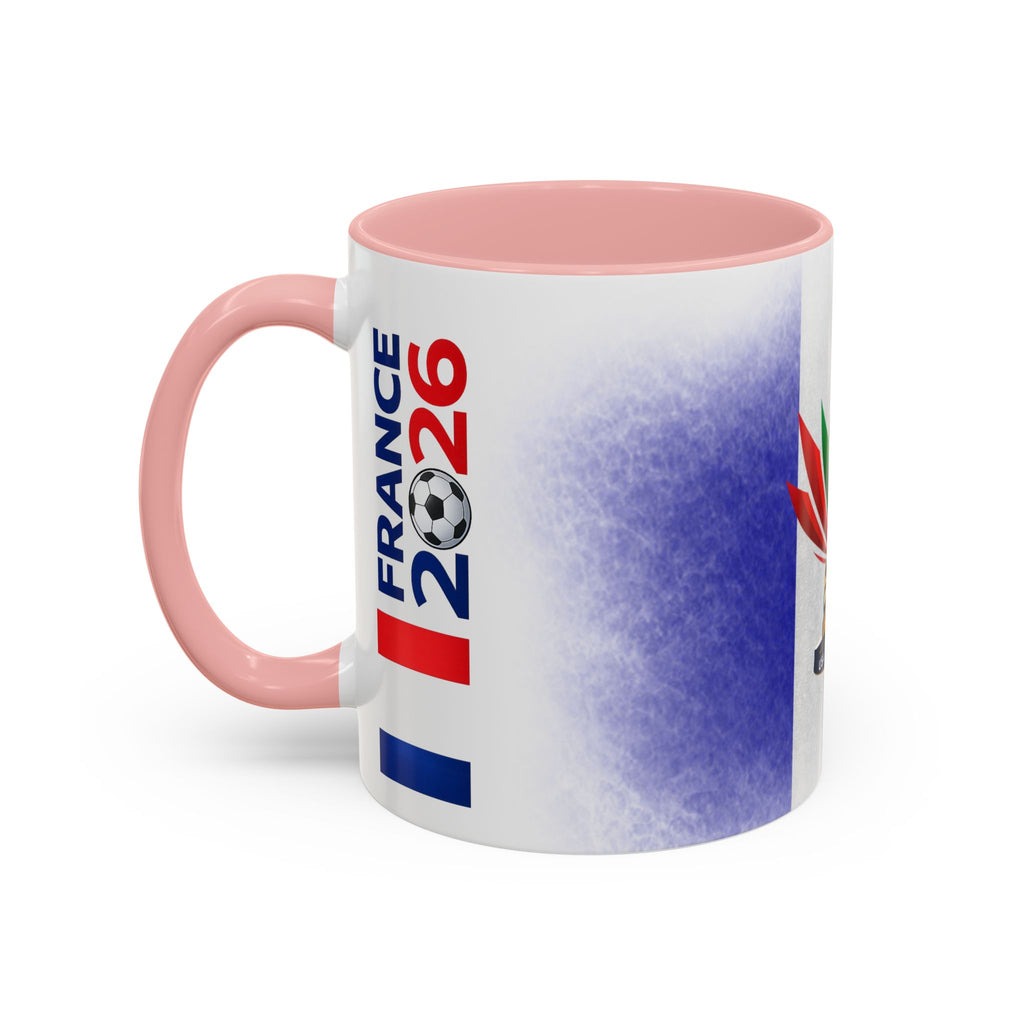 Soccer 2026 Commemorative Mug — France Accent Coffee Cup (11/15oz)