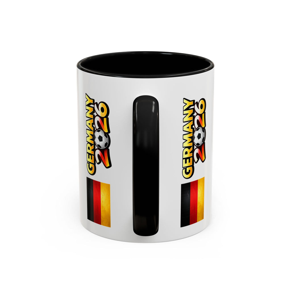 Germany 2026 Football Cup Coffee Mug – Soccer Fan Germany 2026 Accent Mug
