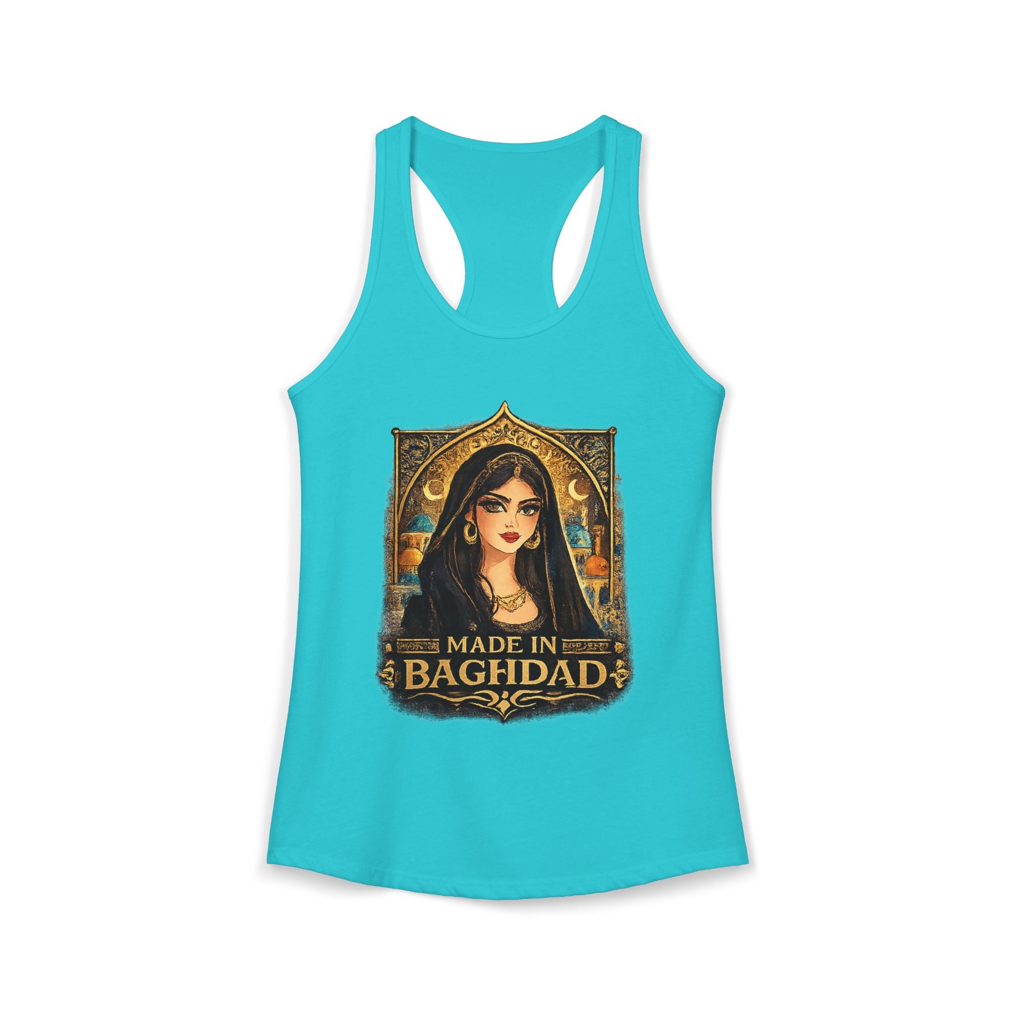 Women's Ideal Racerback Tank made in baghdad