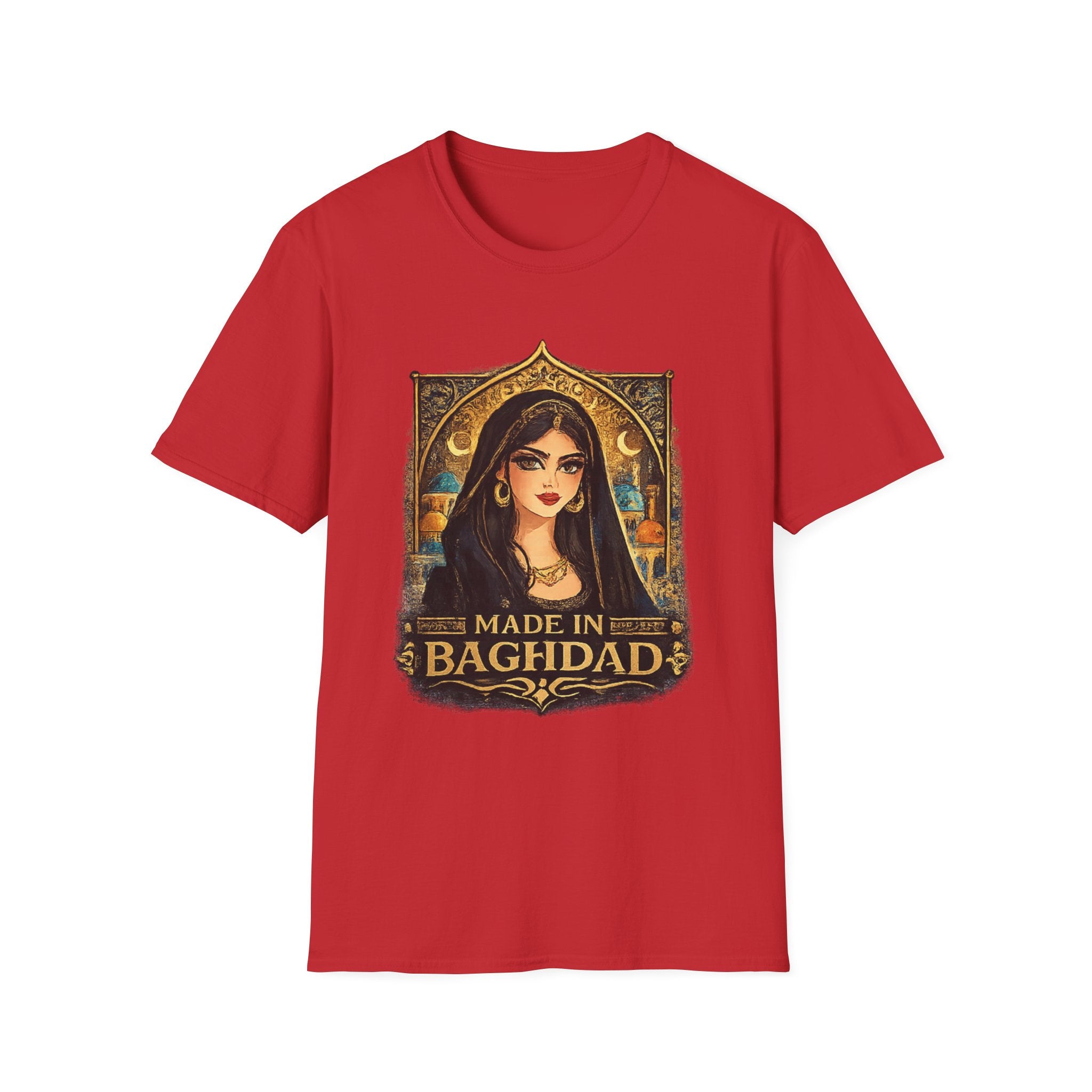 Made in Baghdad T-Shirt — Vintage Arabian Woman Graphic Tee