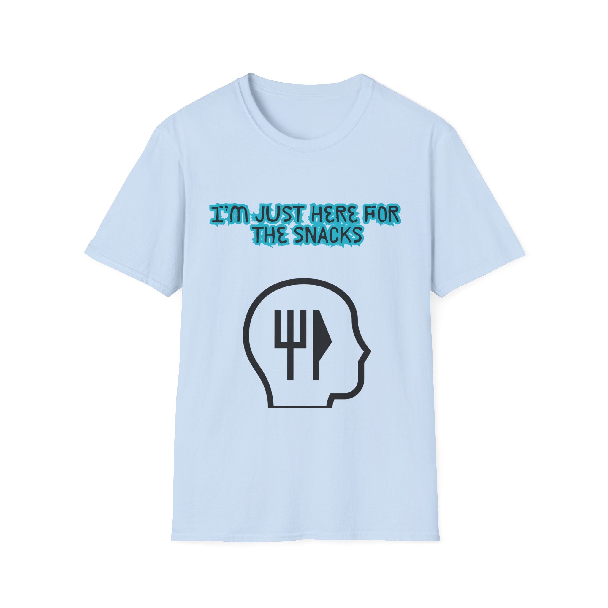 I’m Just Here for the Snacks Unisex Softstyle T-Shirt