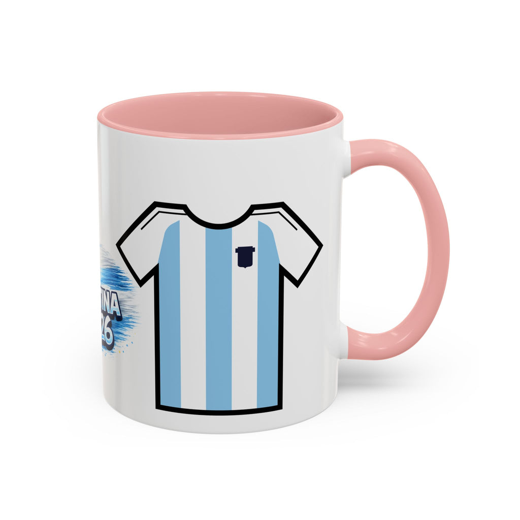 Argentina 2026 Soccer Mug – Blue/White Jersey Coffee Cup