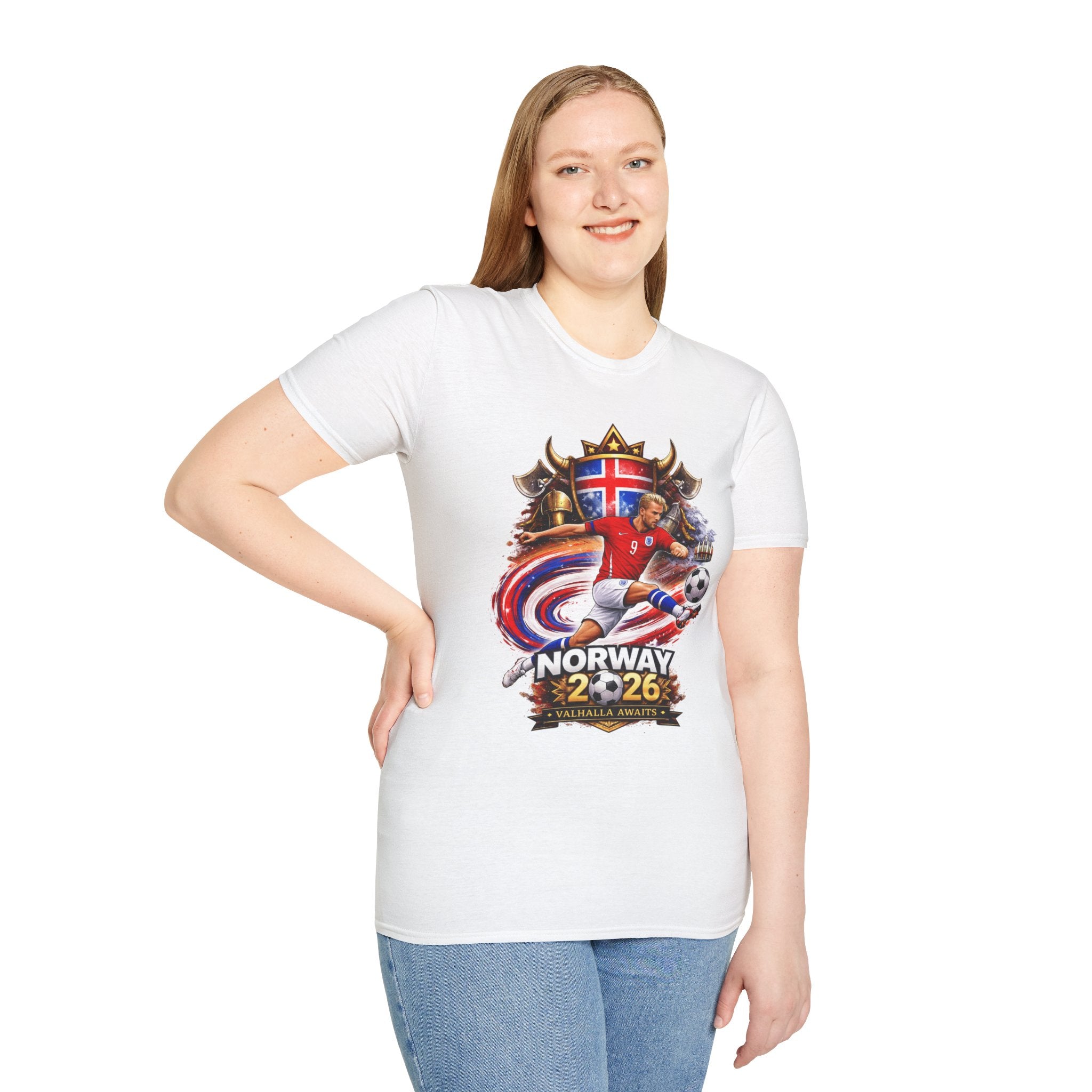 Norway 2026 Cup Soccer T-Shirt — Norwegian Football Fan Tee