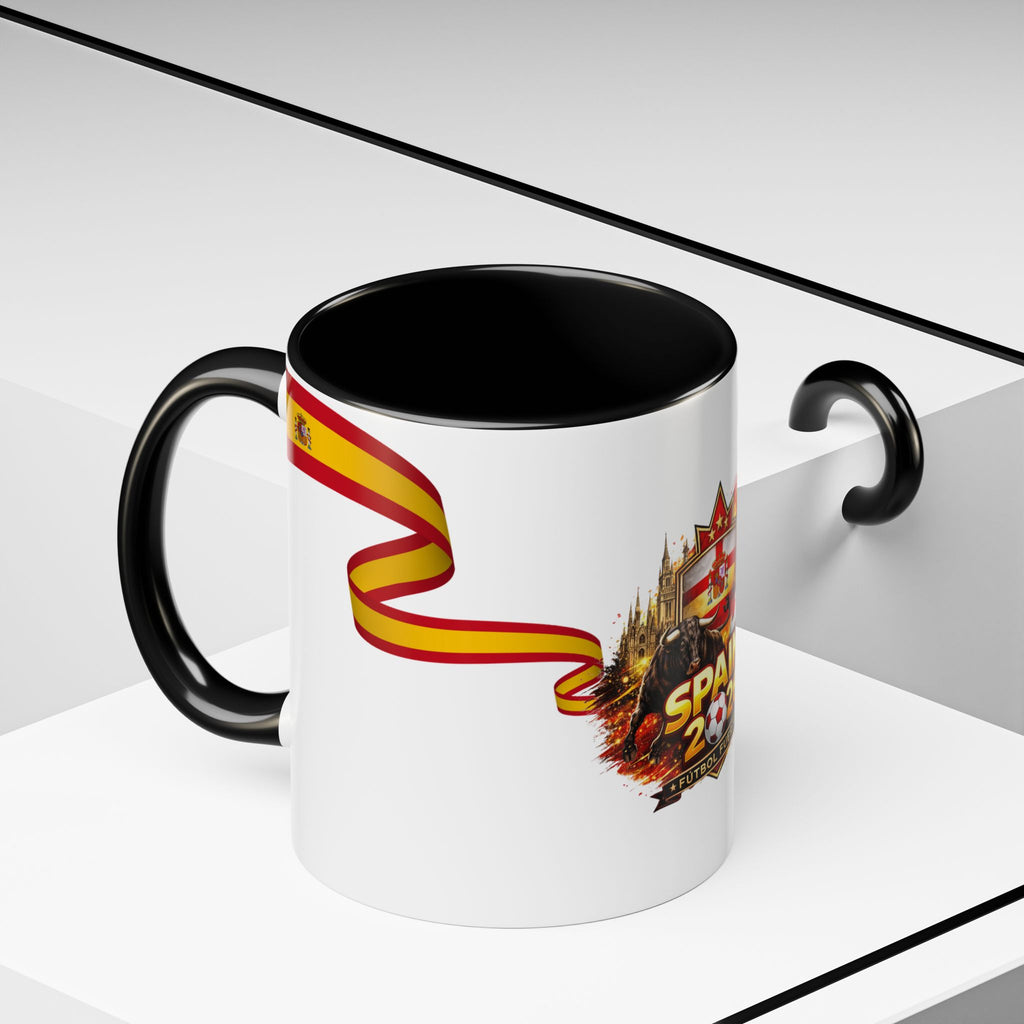 Spain 2026 Soccer Mug – Spain Futbol Fuerte Accent Coffee Cup (11/15oz)