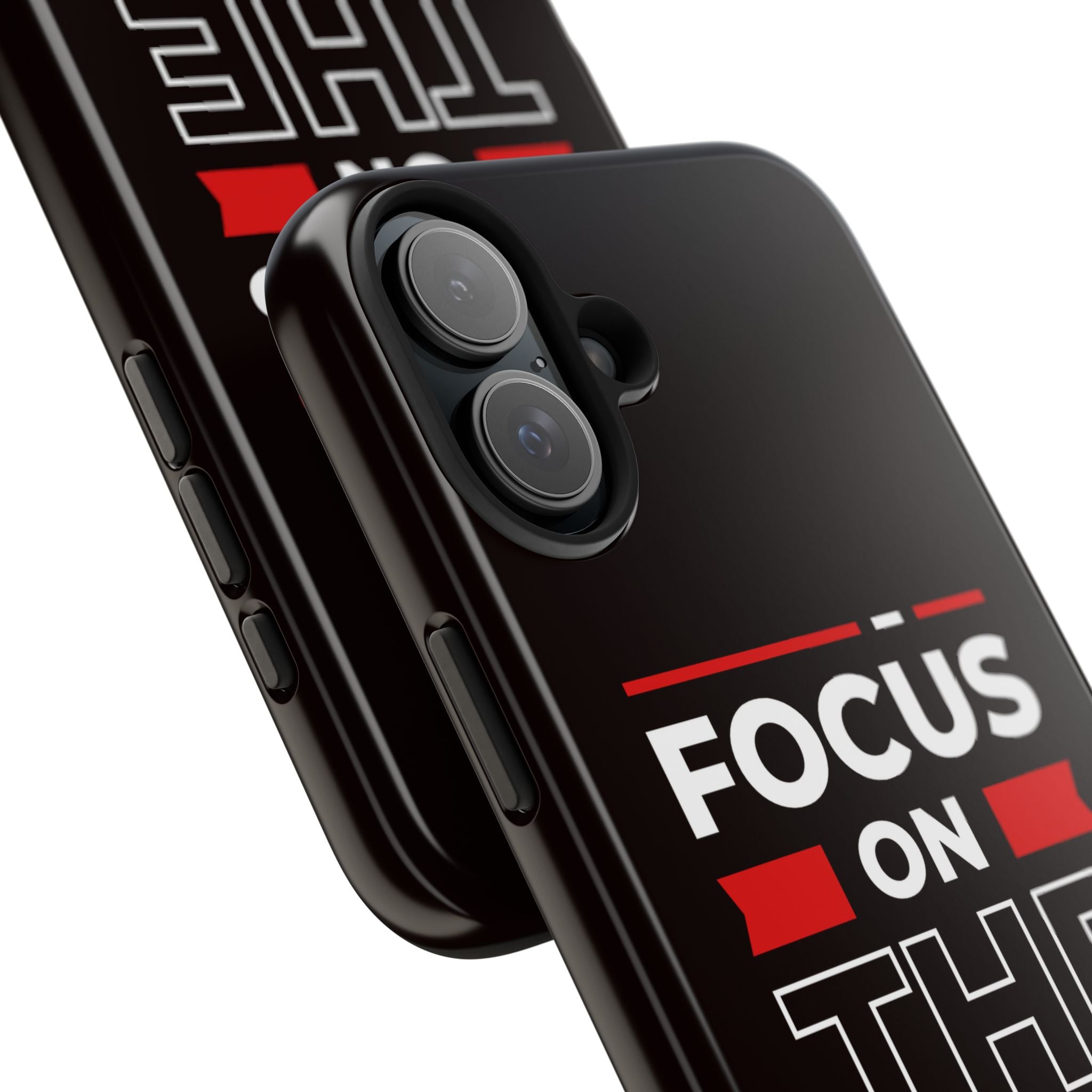 Focus on the Future Tough Phone Case — Motivational Protective Phone Cover