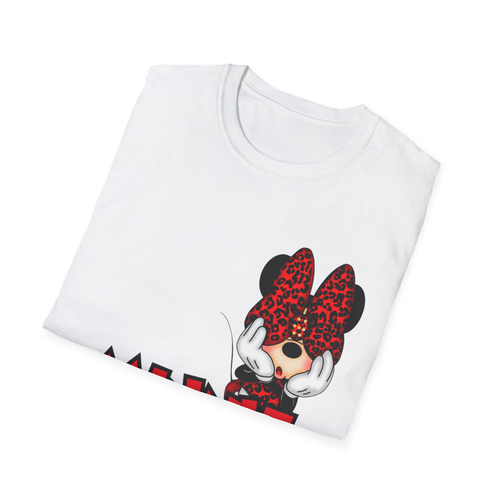 Minnie Mouse Leopard Bow T-Shirt — Retro Disney Graphic Tee